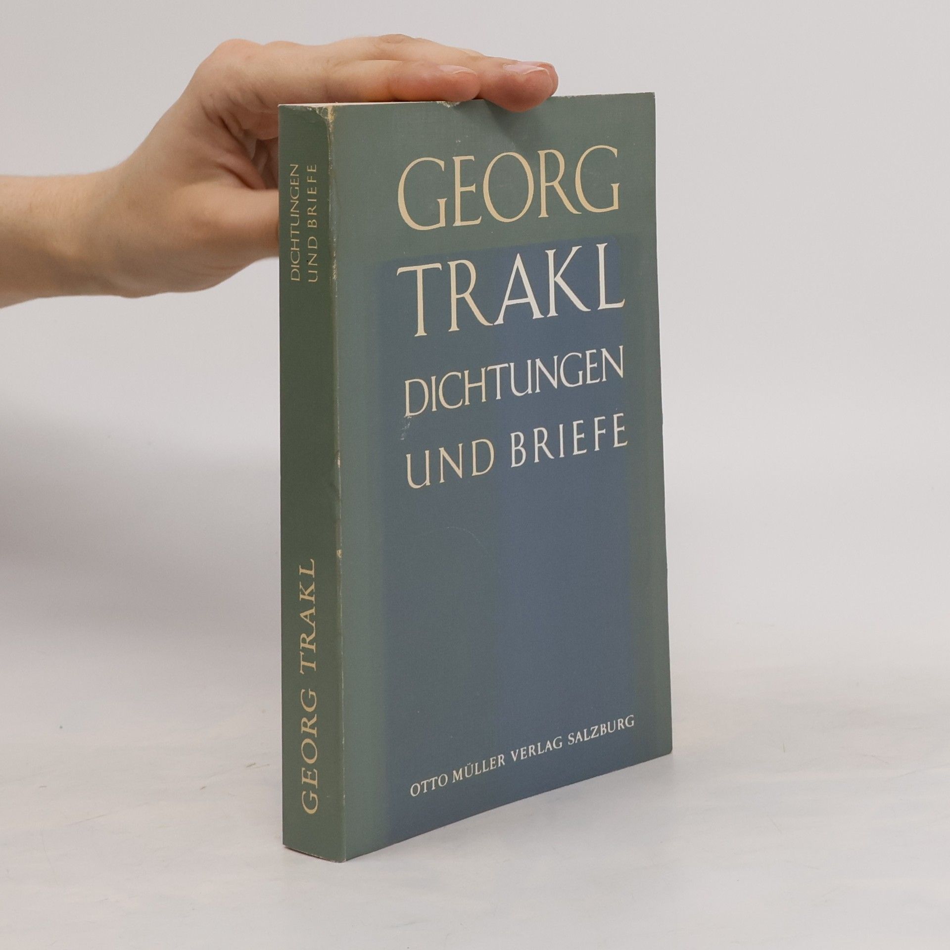 Georg Trakl Dichtungen und Briefe
