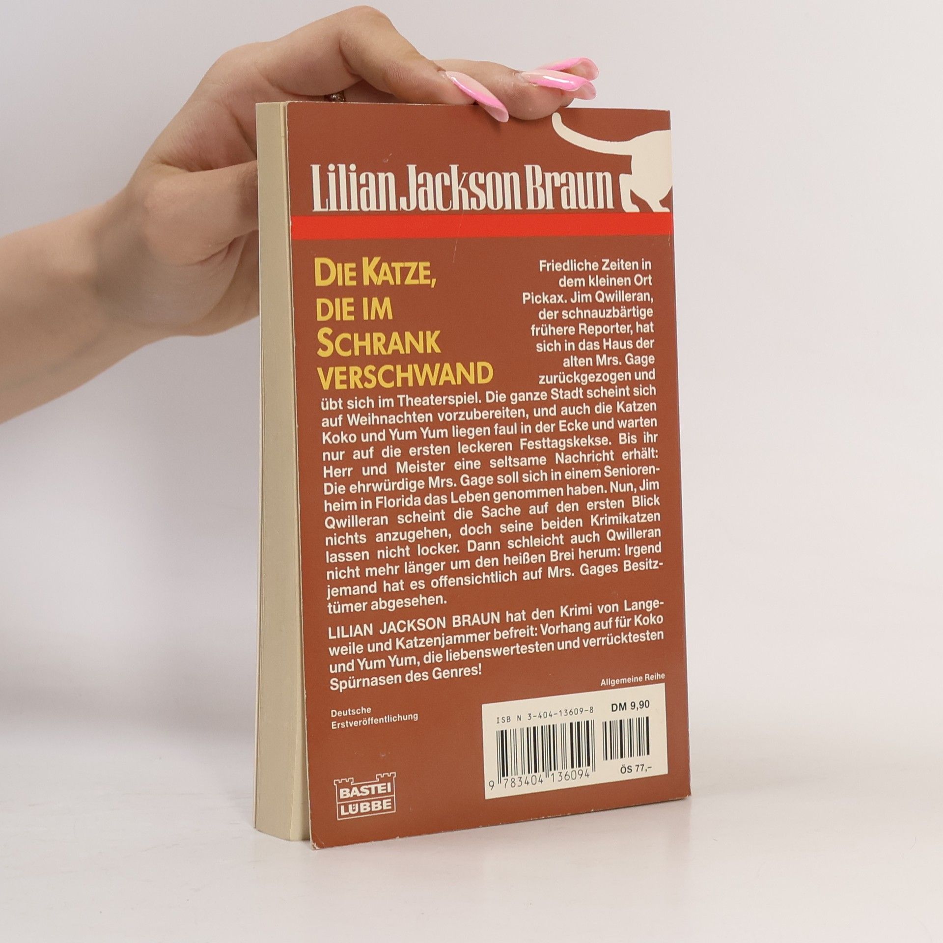 Lilian Jackson Braun Die Katze, die im Schrank verschwand