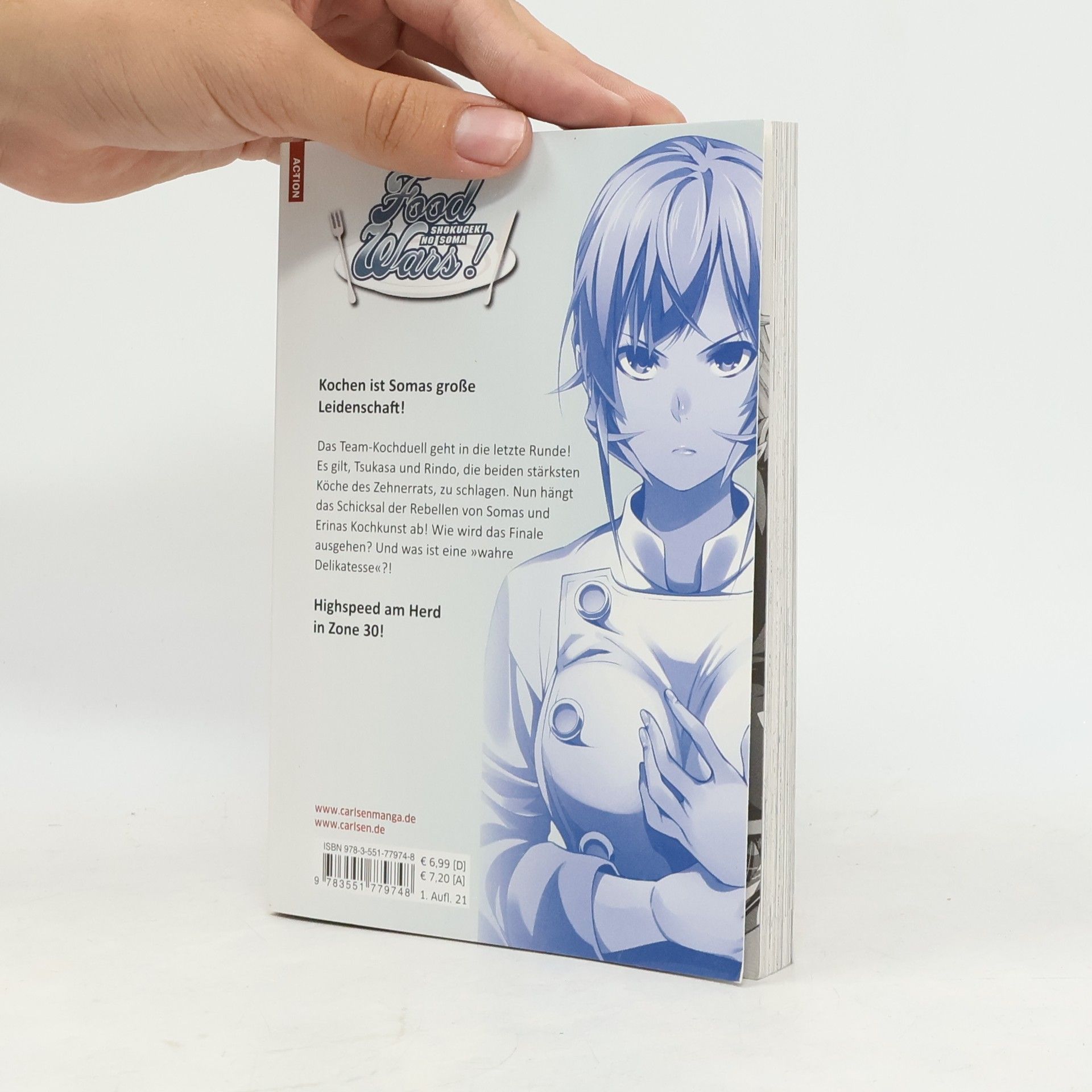 Yuki MORISAKI Food Wars - Shokugeki No Soma 30. Heiße Koch-Action im Internat – Mit Rezepten zum Nachkochen