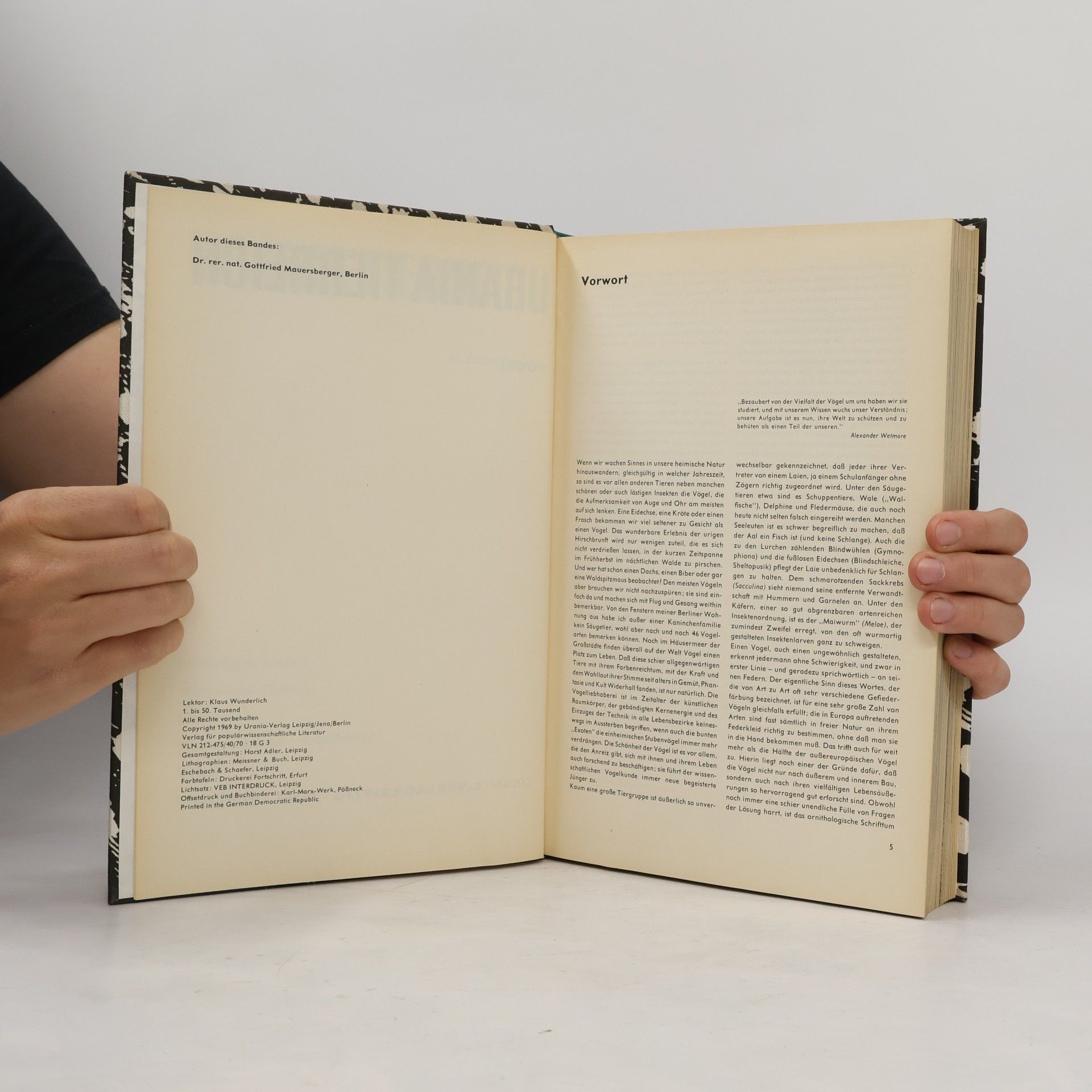 Autorenkollektiv Urania Tierreich