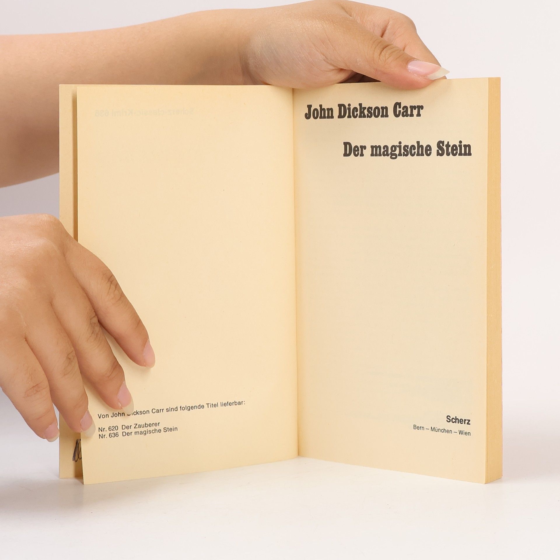 John Dickson Carr Der magische Stein