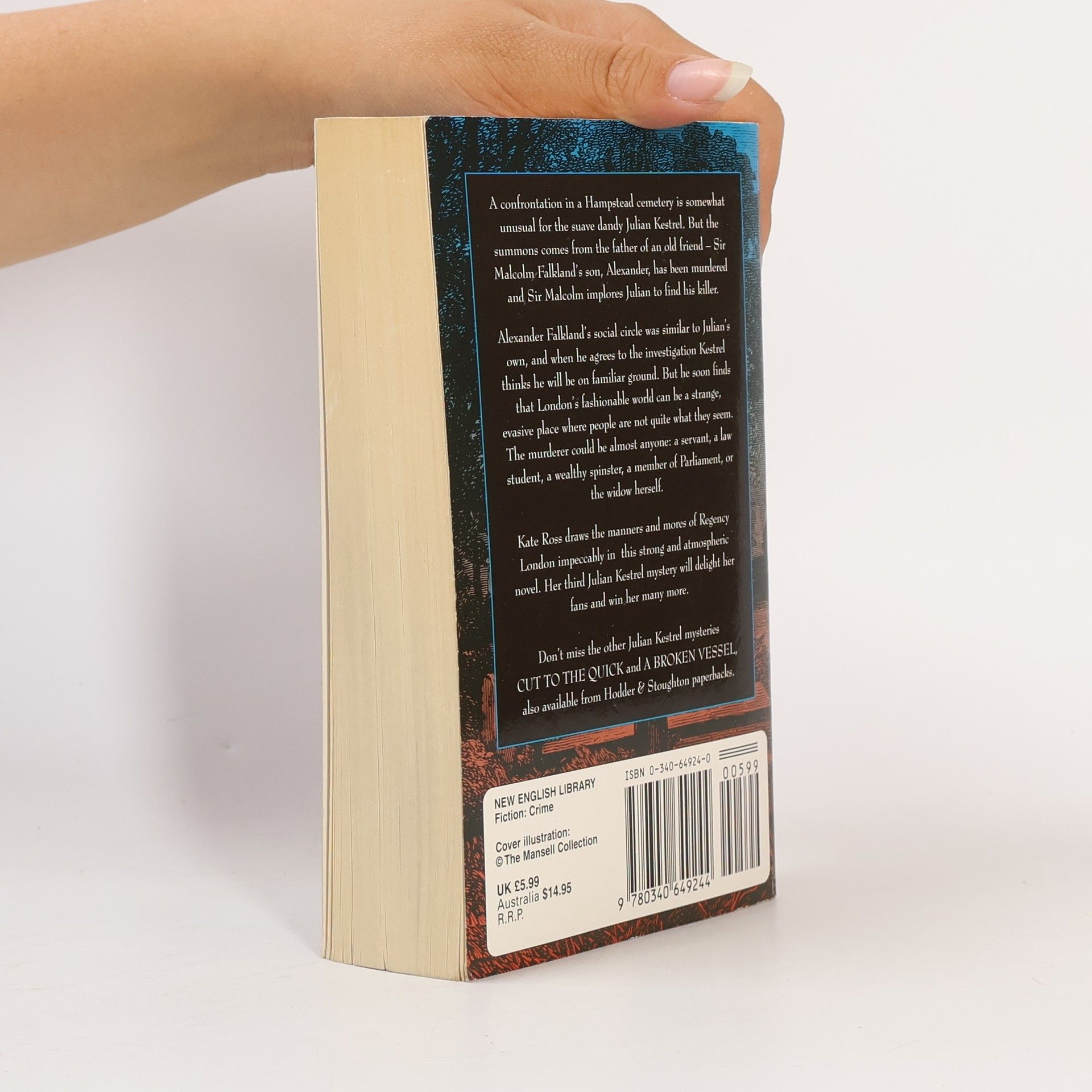 Kate Ross A Julian Kestrel Mystery: Whom the Gods Love
