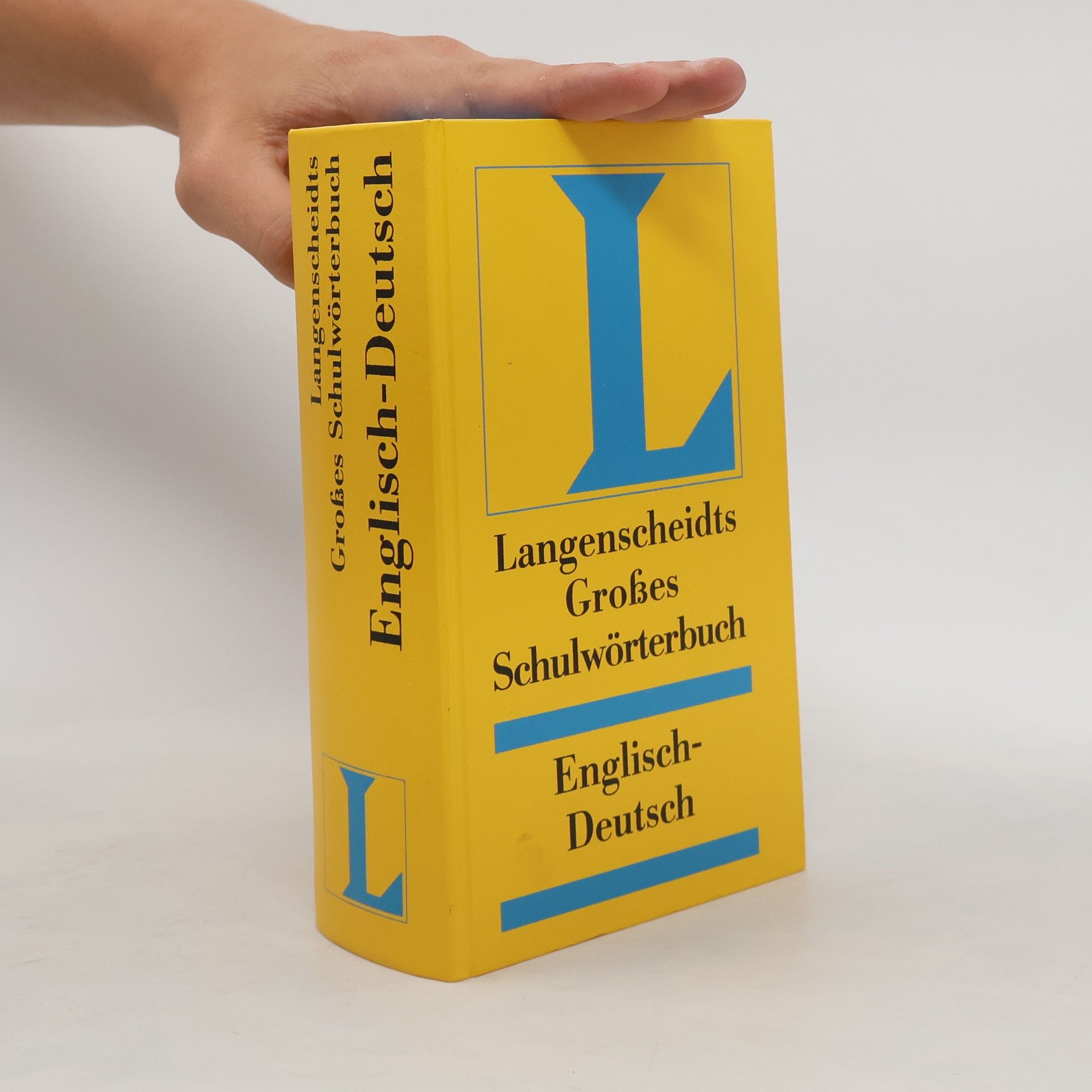 Heinz Messinger Langenscheidts großes Schulwörterbuch Englisch-Deutsch