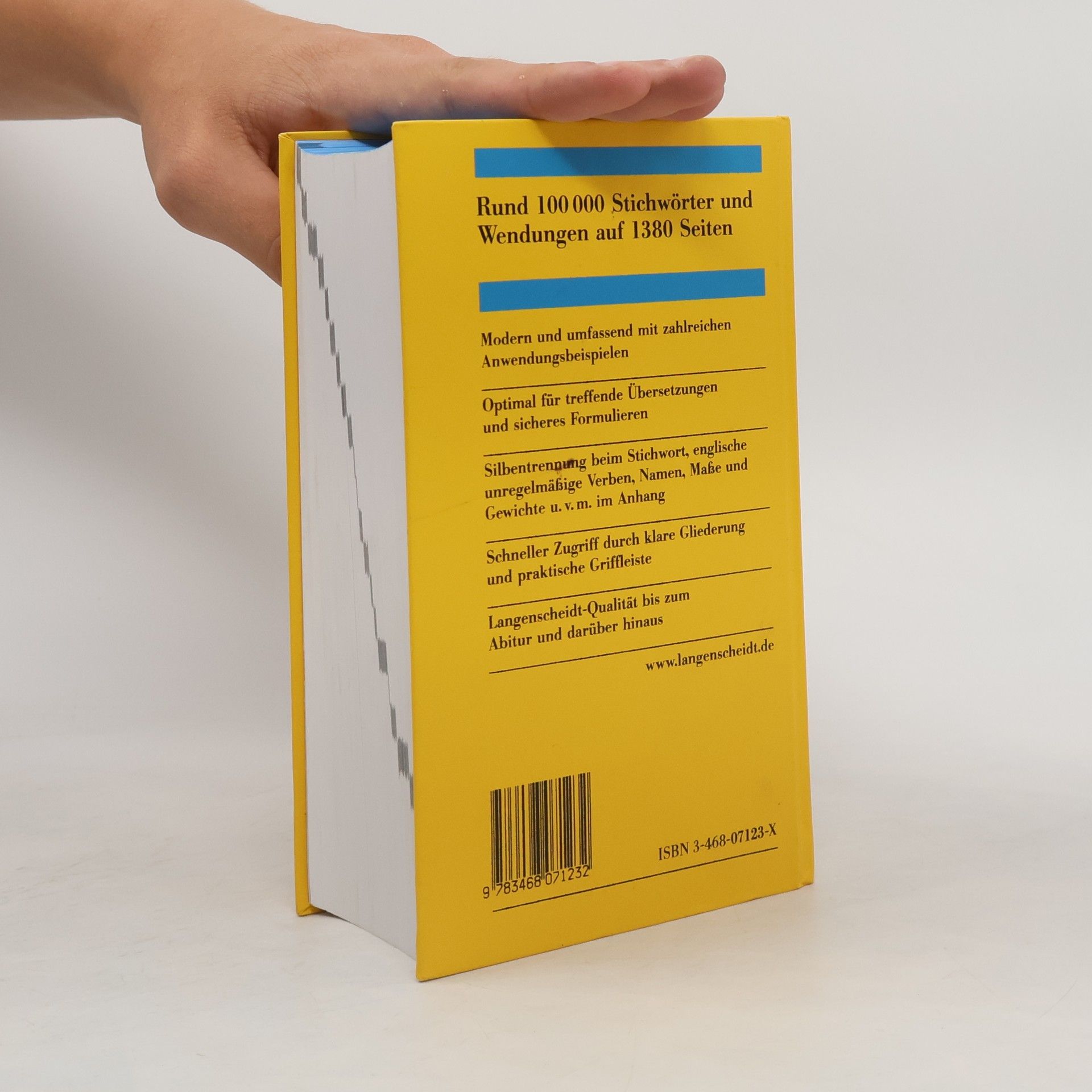 Heinz Messinger Langenscheidts großes Schulwörterbuch Englisch-Deutsch