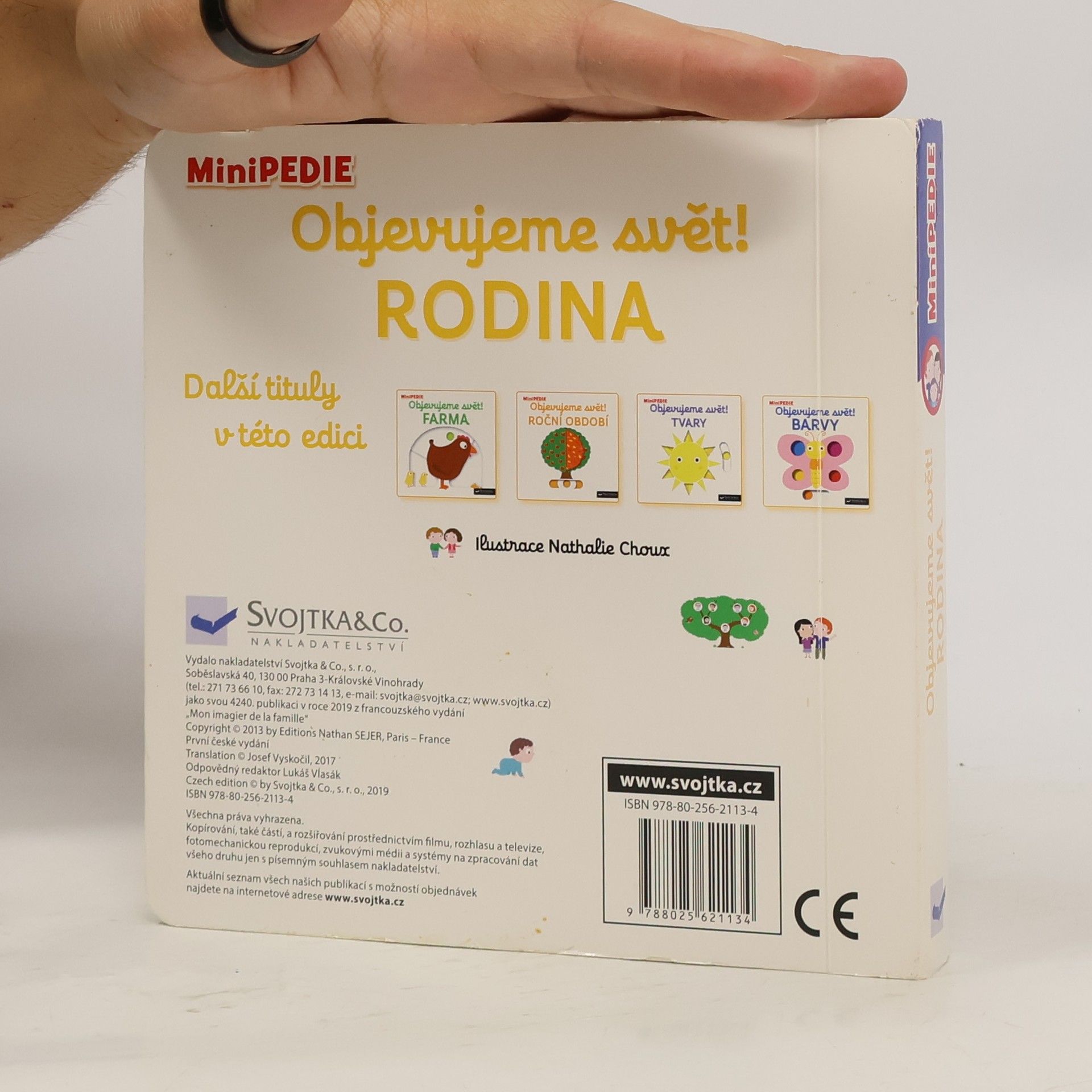 Nathalie Choux Objevujeme svět! Rodina