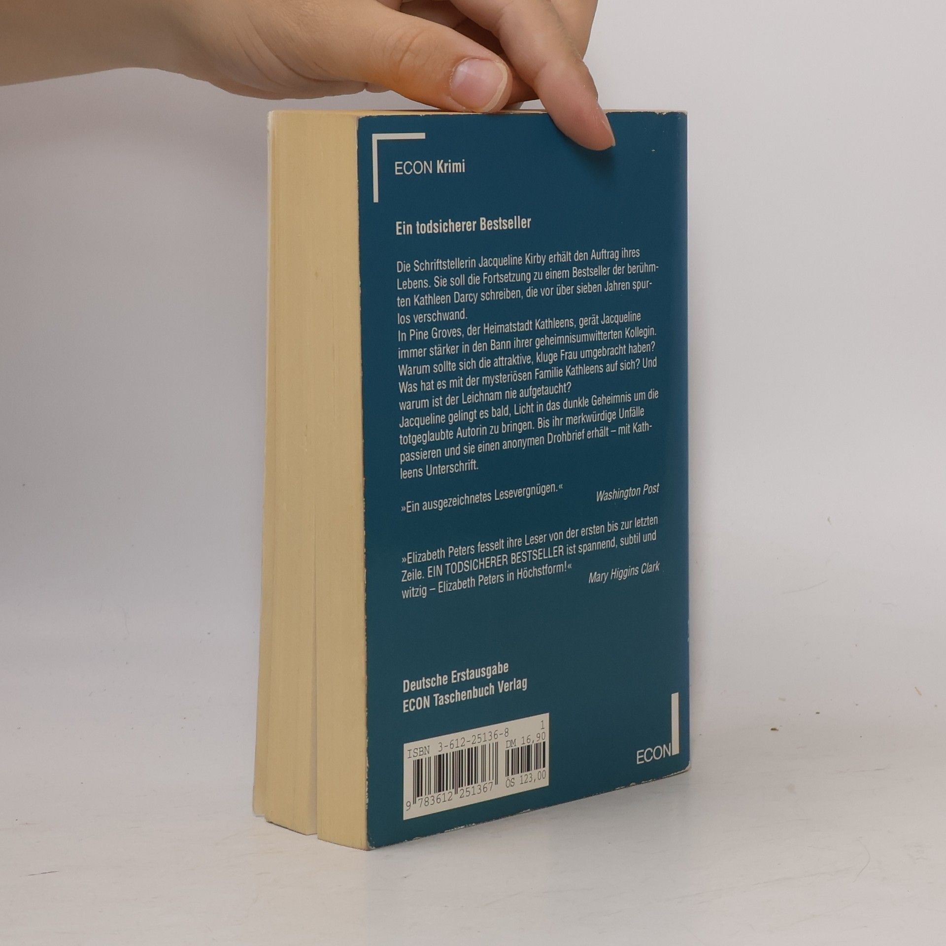 Barbara Mertz Ein todsicherer Bestseller