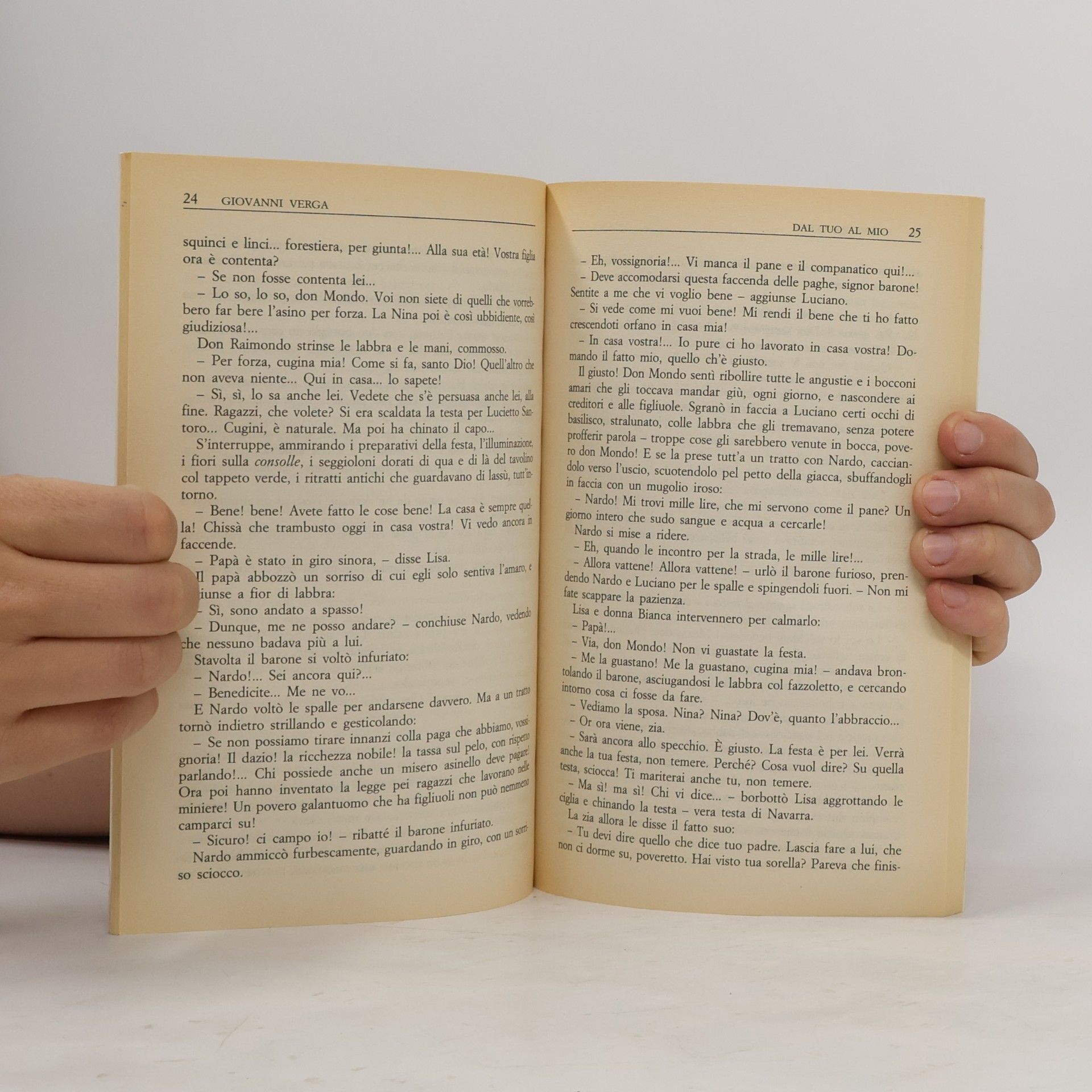 Giovanni Verga La biblioteca ideale tascabile: Dal tuo al mio