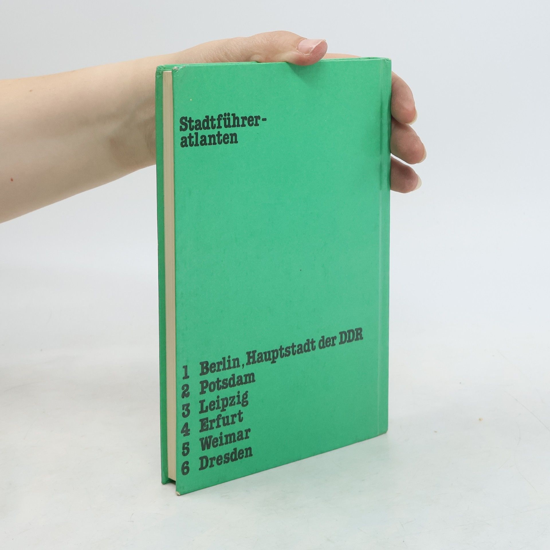 Karl Czok Leipzig Stadtführer Atlas