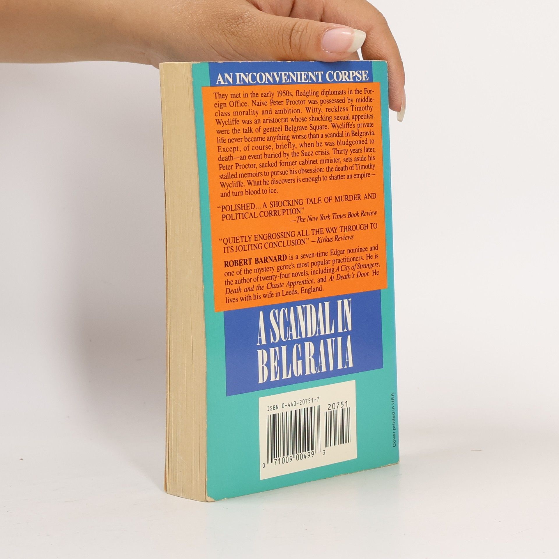 Robert Barnard A Scandal in Belgravia