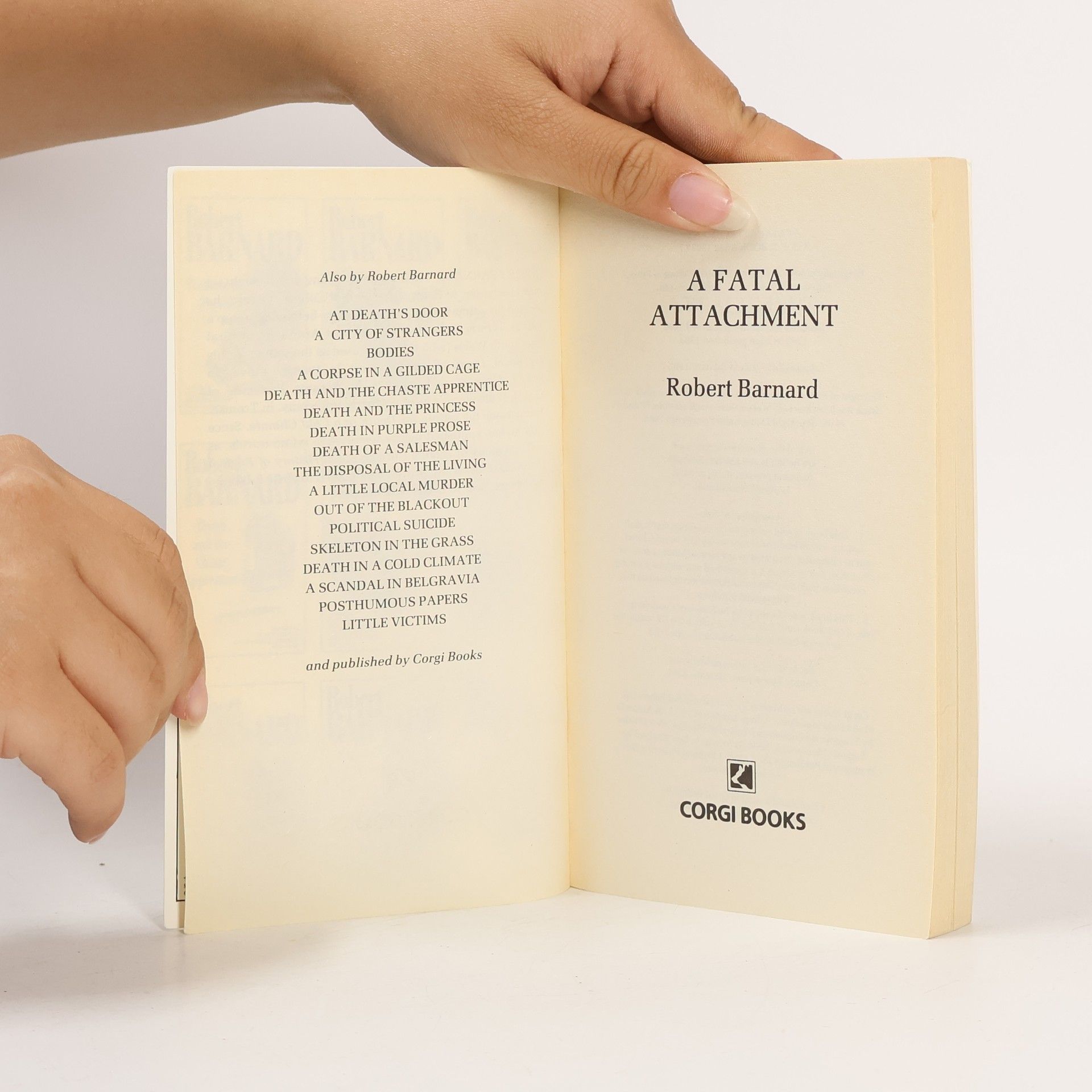 Robert Barnard A Fatal Attachment