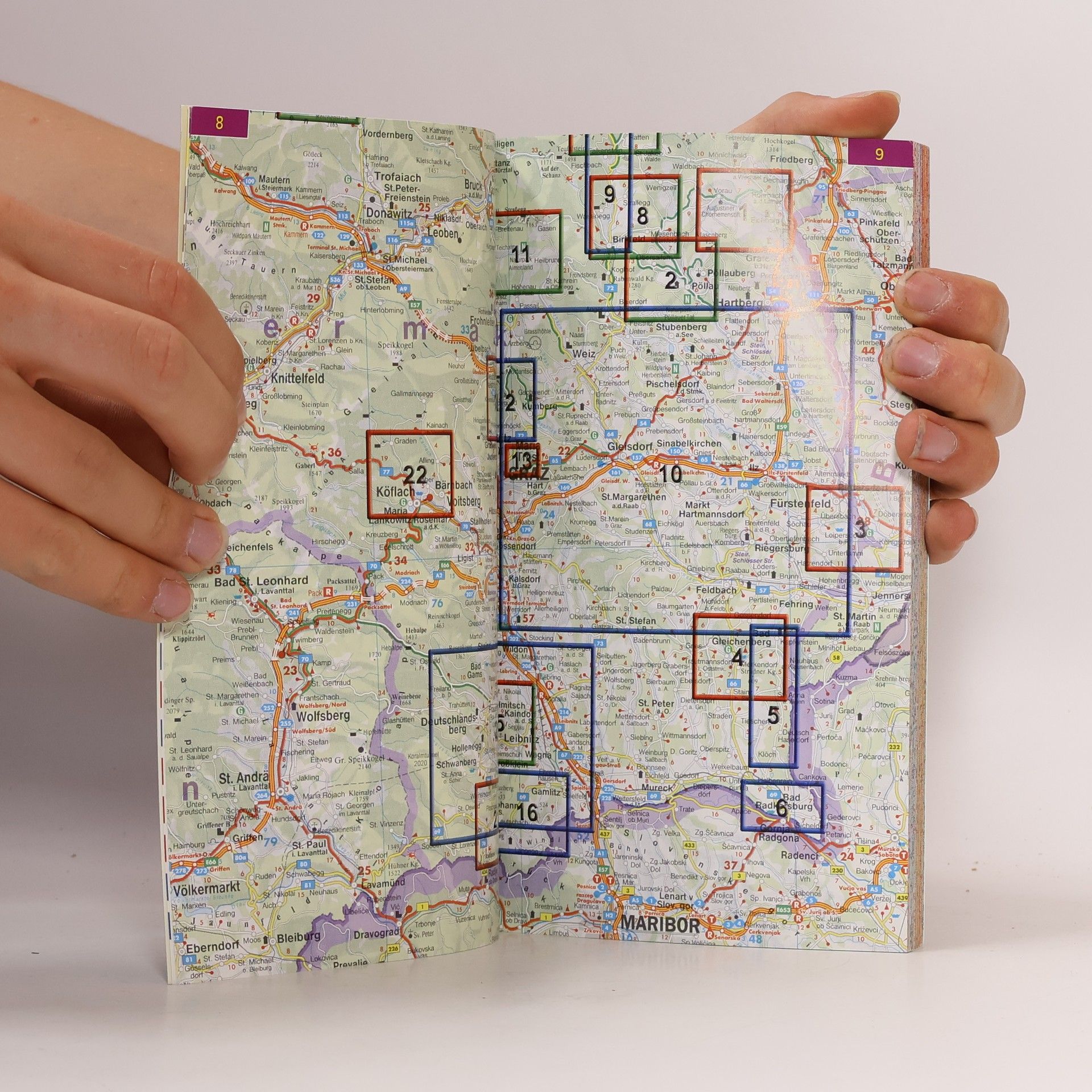 Freizeitatlas Ausflüge, Radeln, Wandern Steiermark