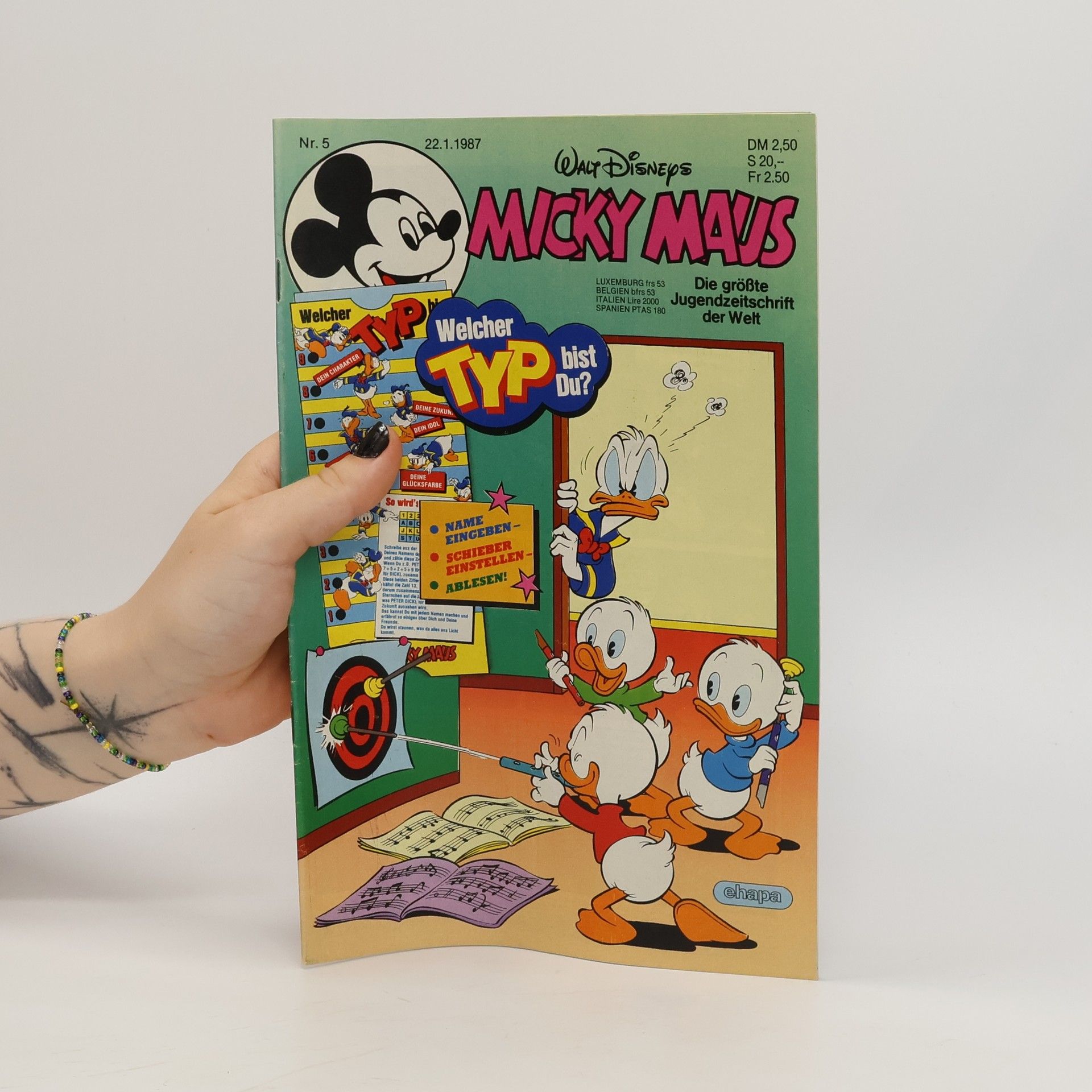 Walt Disney Micky Maus 5/1987