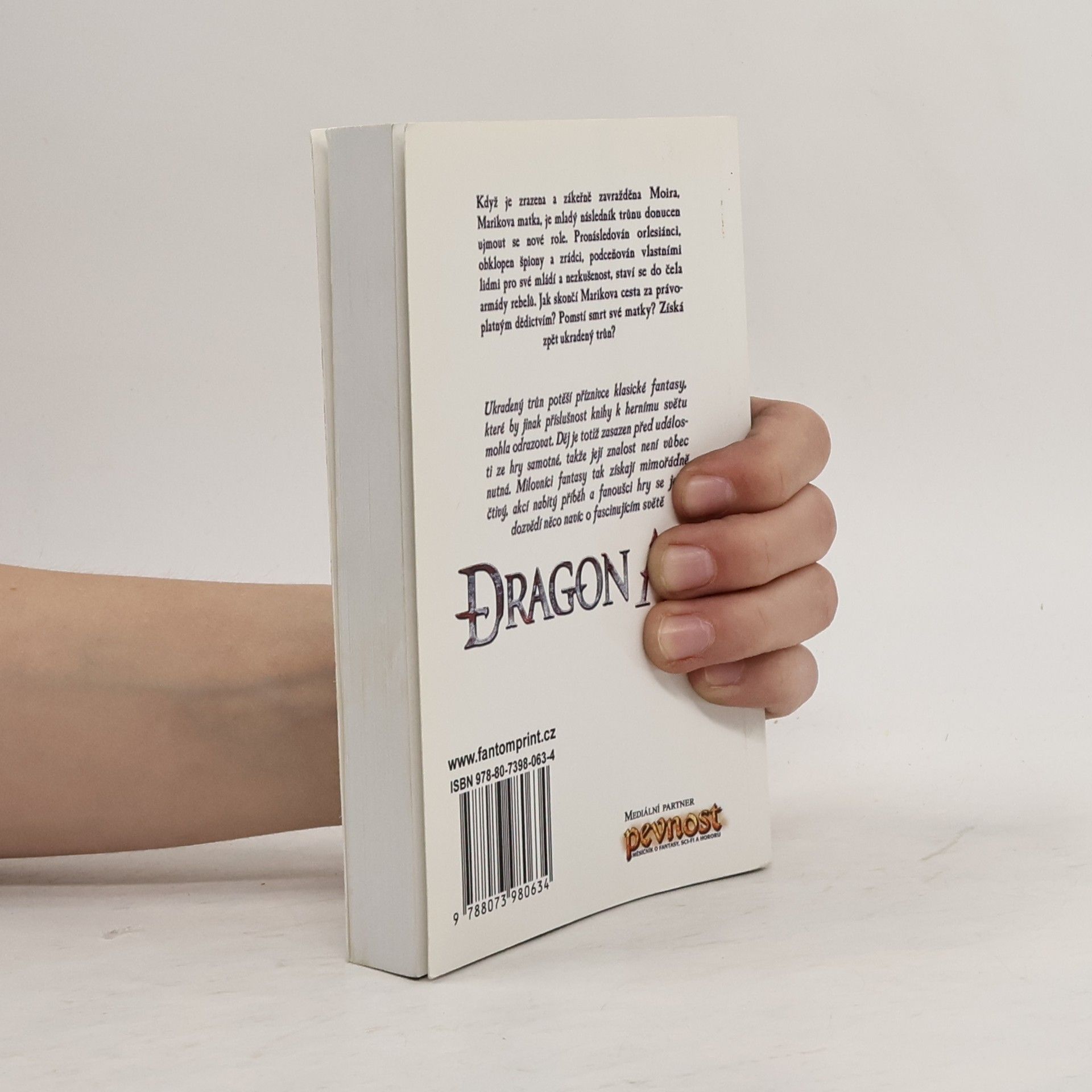 David Gaider Dragon age. Ukradený trůn