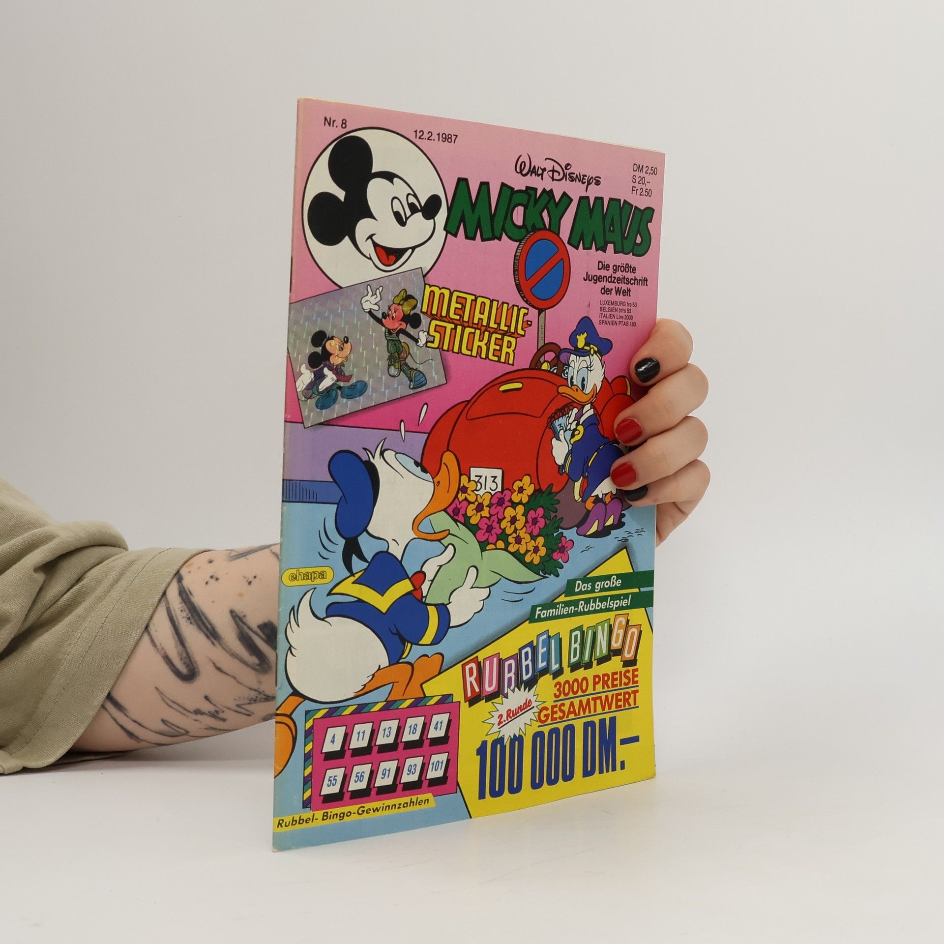 Collectif d'auteurs Micky Maus 8/1987