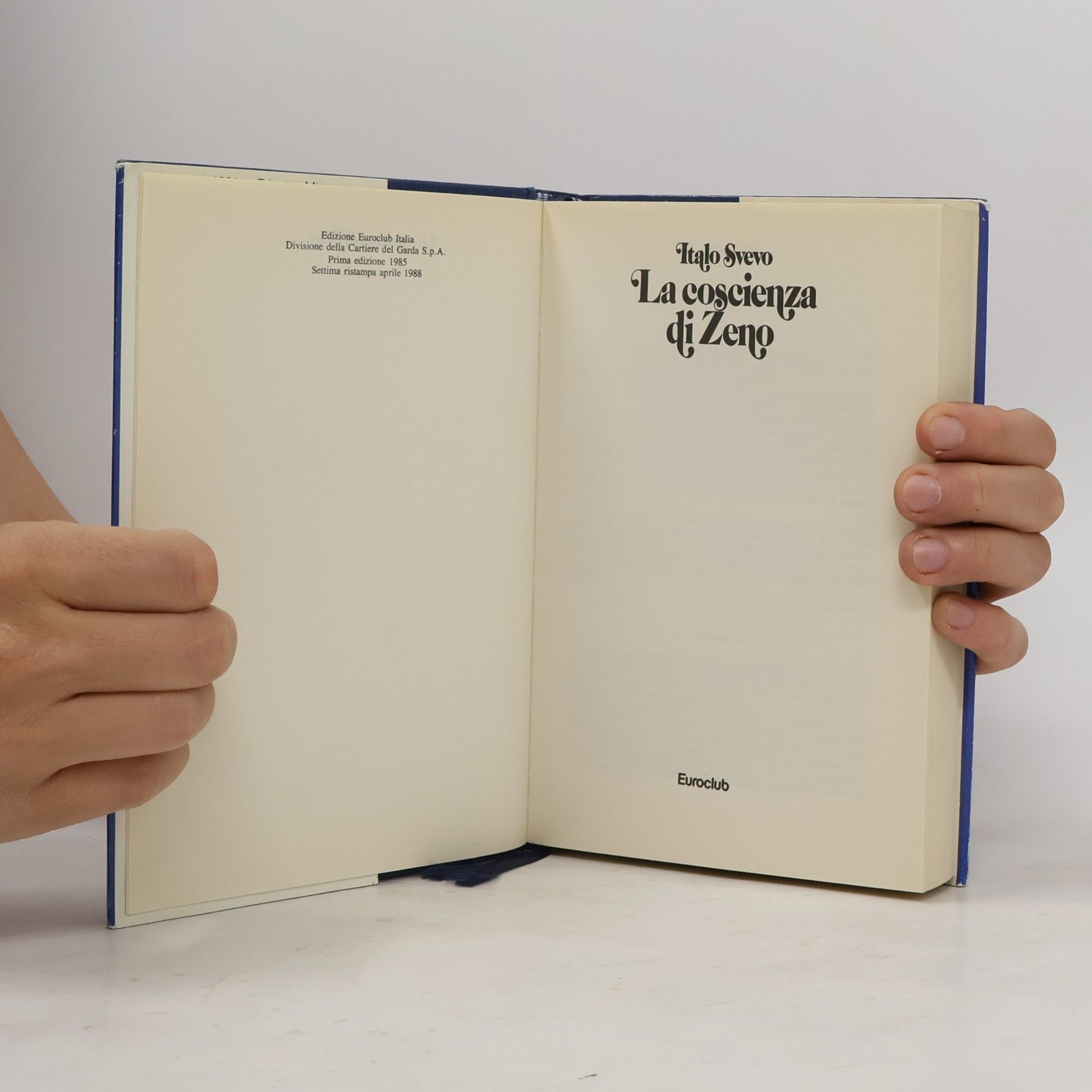Italo Svevo La coscienza di Zeno