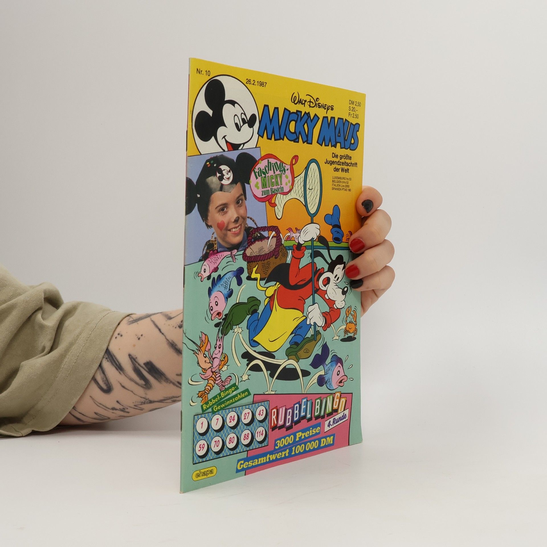 Walt Disney Micky Maus 10/1987