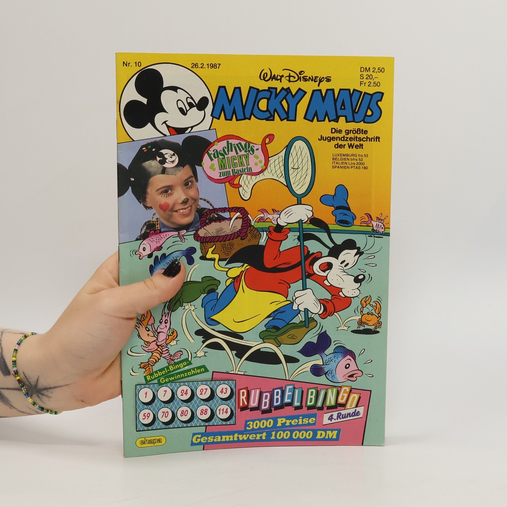 Walt Disney Micky Maus 10/1987