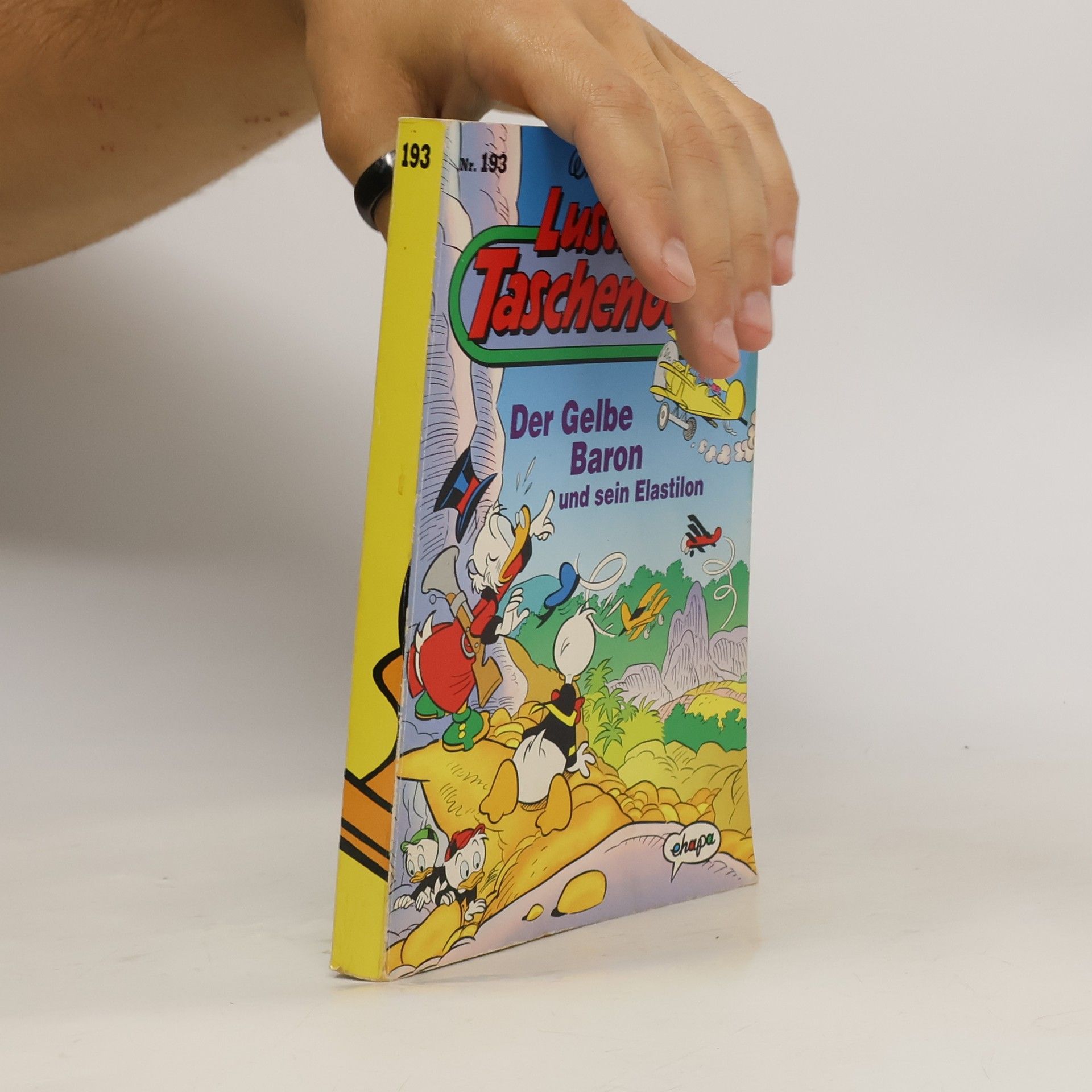 Walt Disney Lustiges Taschenbuch 193. Der Gelbe Baron und sein Elastilon