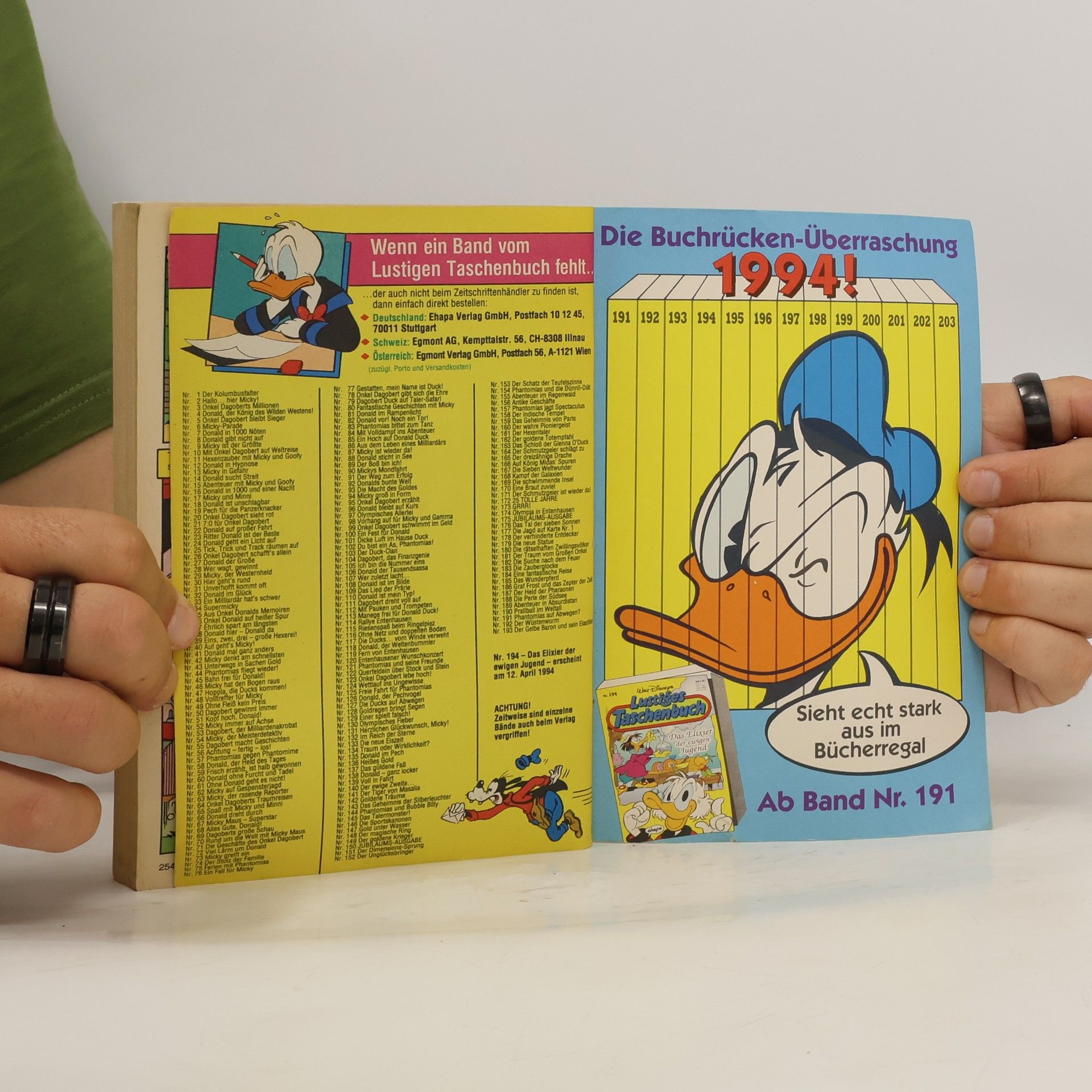 Walt Disney Lustiges Taschenbuch 193. Der Gelbe Baron und sein Elastilon