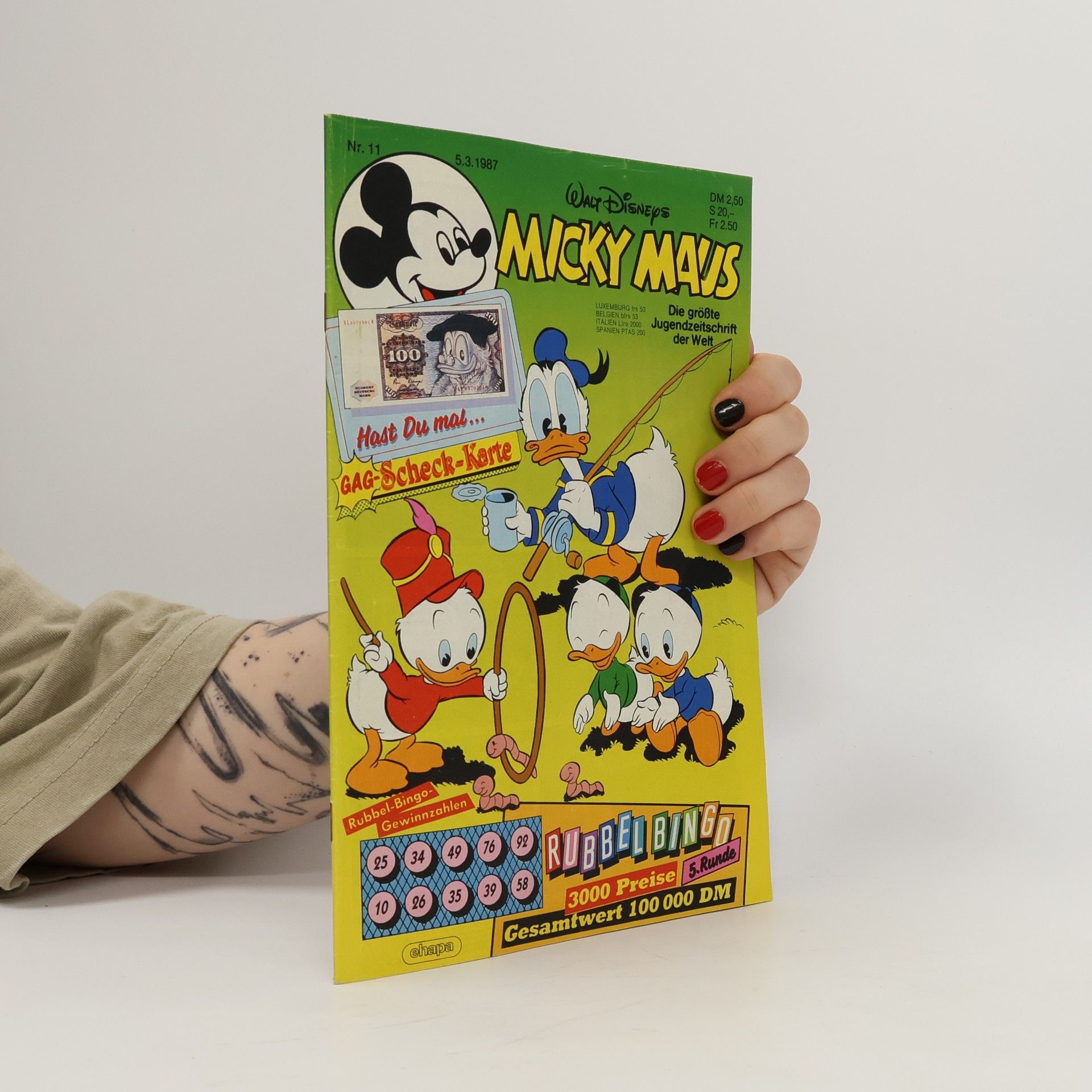 Autorenkollektiv Micky Maus 11/1987