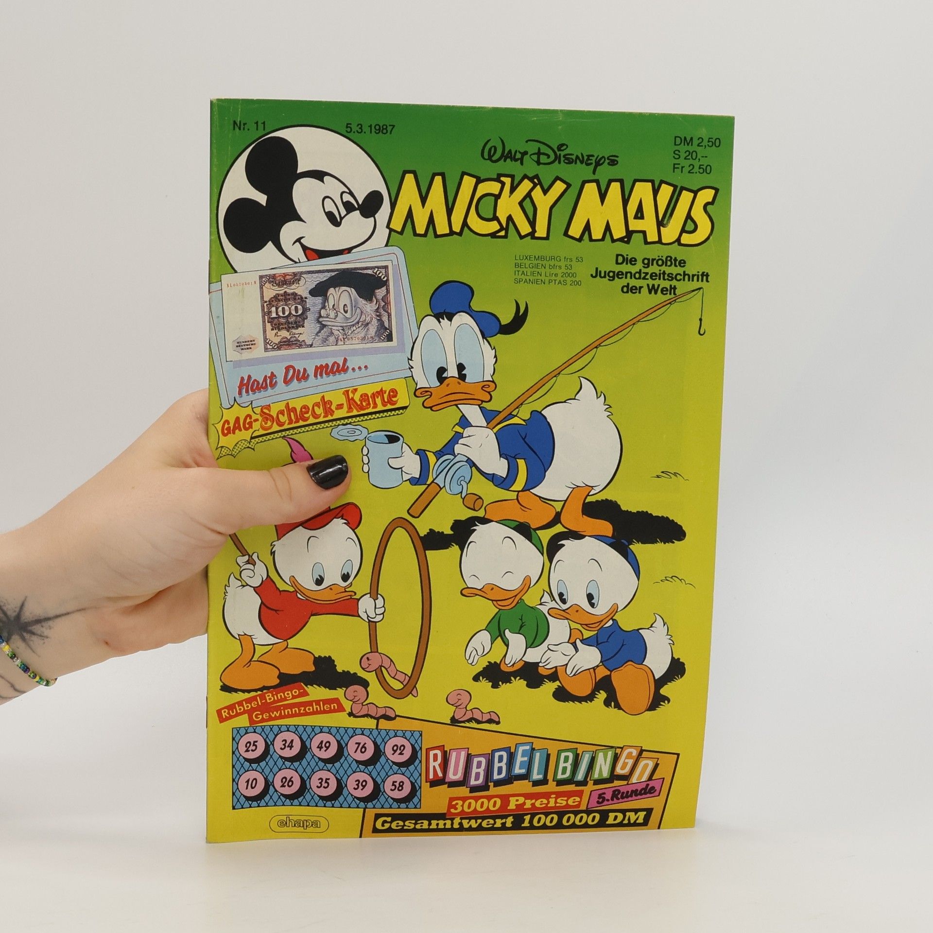 Collectif d'auteurs Micky Maus 11/1987