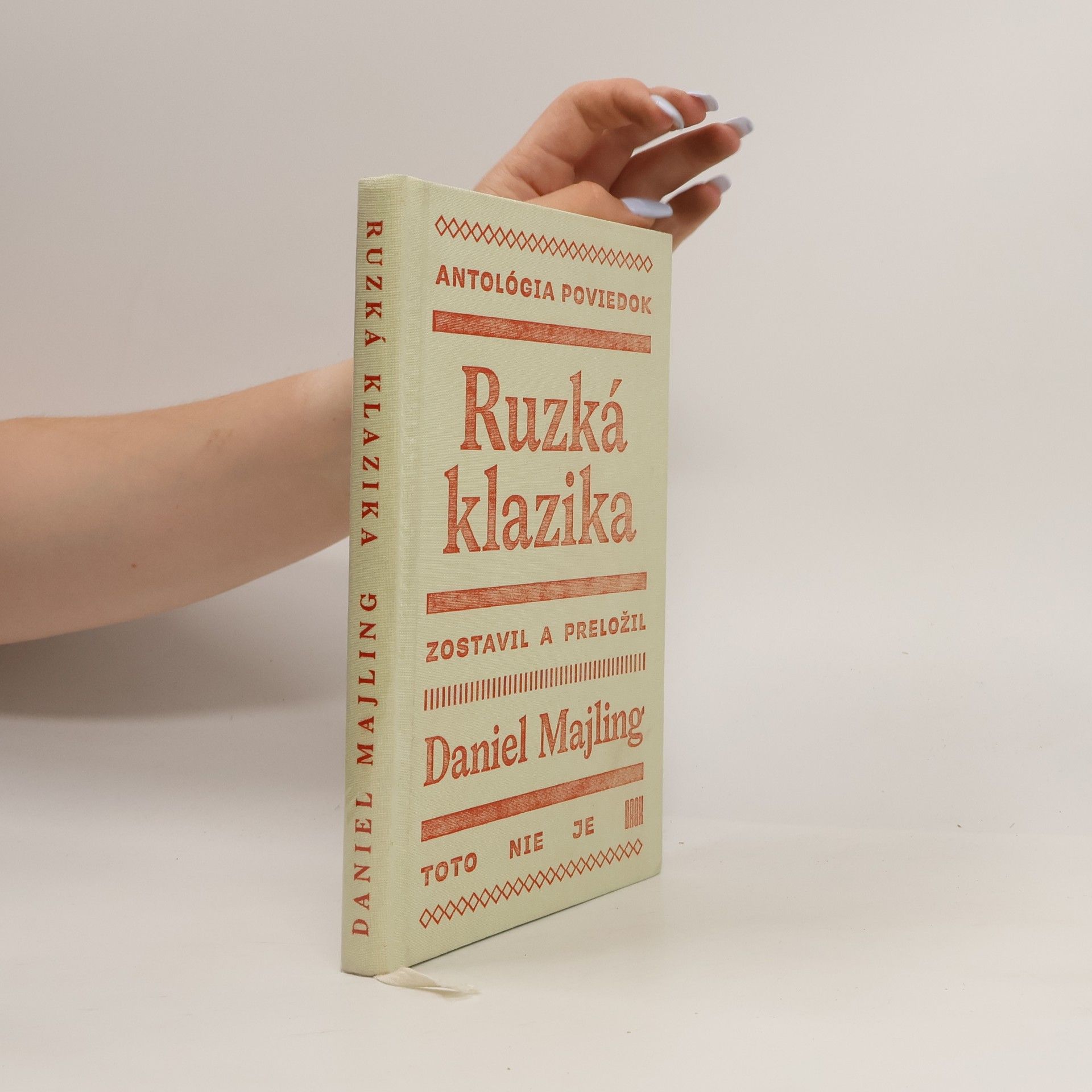 Daniel Majling Ruzká klazika : antológia poviedok