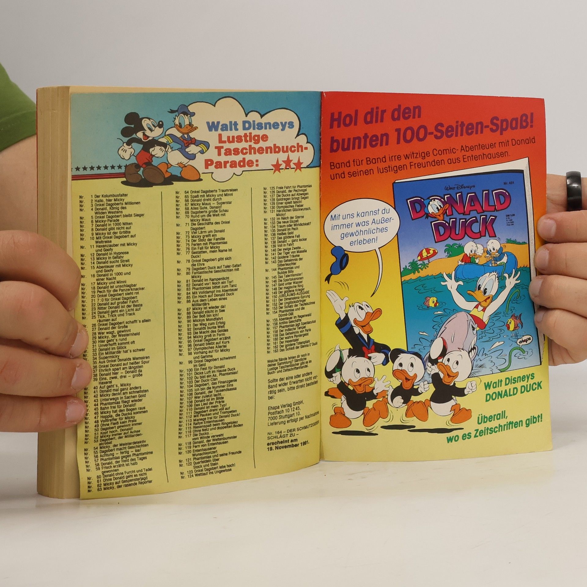 Walt Disney Lustiges Taschenbuch 163: Das Schloß der Glenna O'Duck
