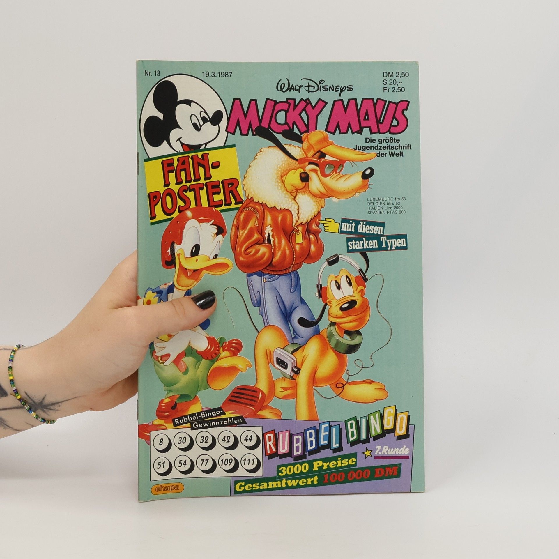 Various authors Micky Maus 13/1987