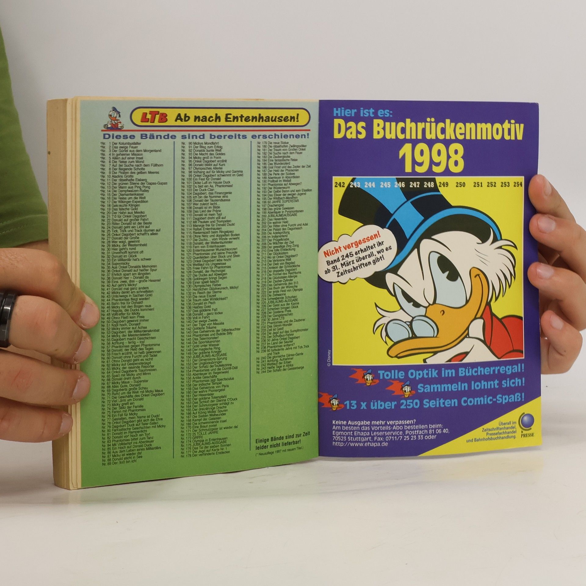 Walt Disney Lustiges Taschenbuch 244