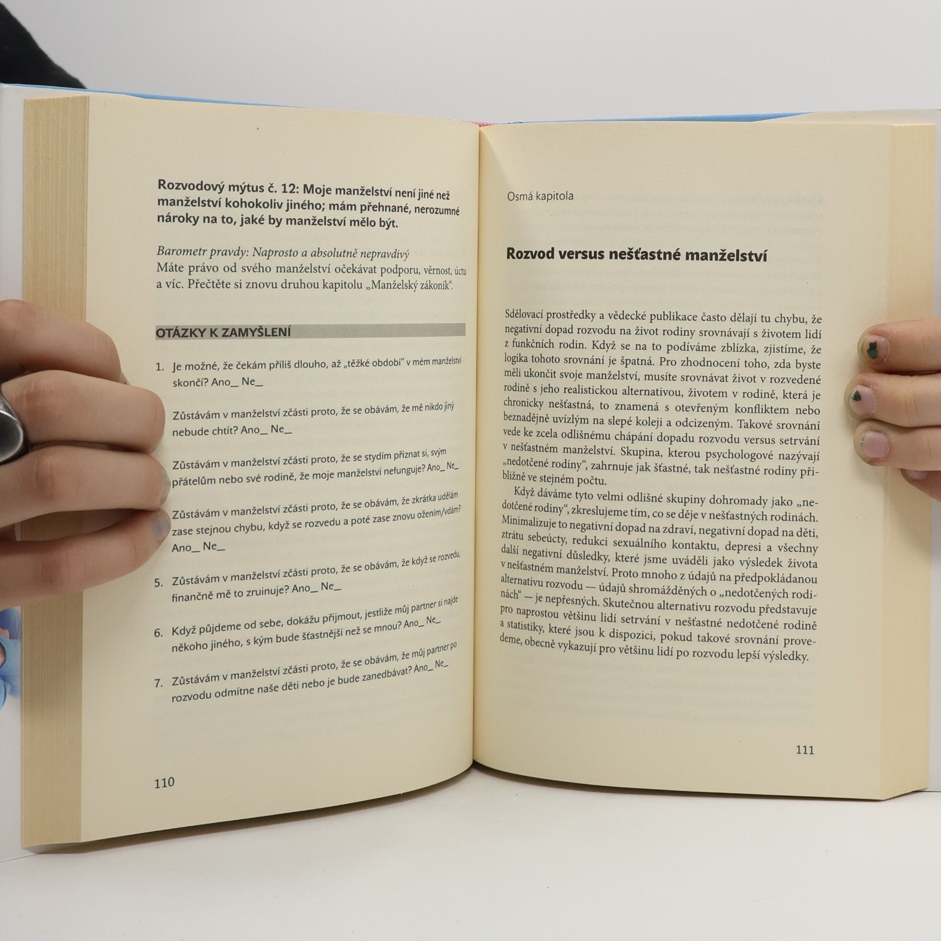 Lawrence Birnbach Test vašeho manželství v 10 krocích : (jak poznat, jestli je čas jít dál?)