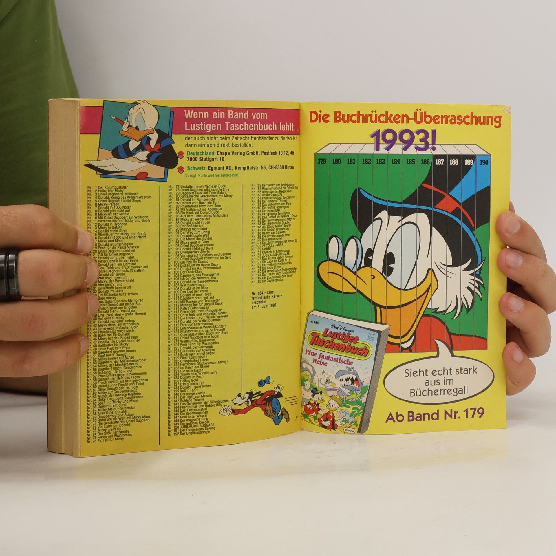 Walt Disney Lustiges Taschenbuch Nr. 183. Die Zauberglocke