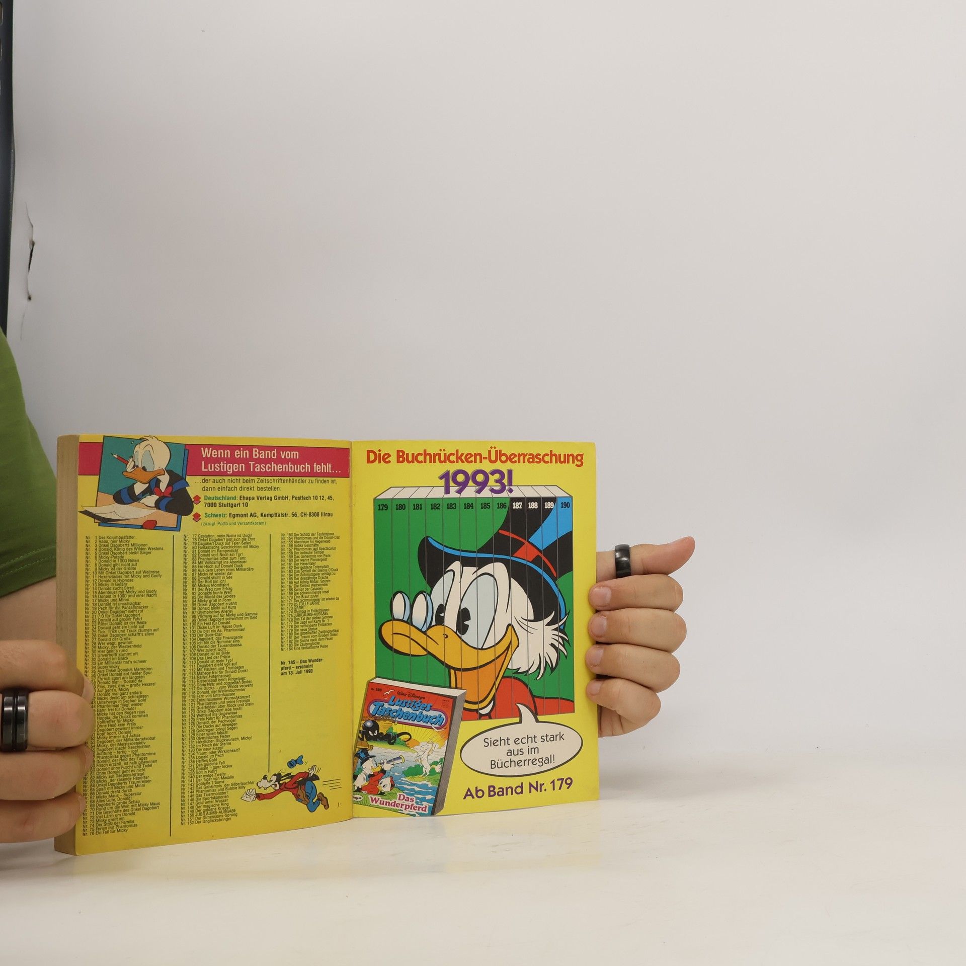 Walt Disney Lustiges Taschenbuch 184. Eine fantastische Reise