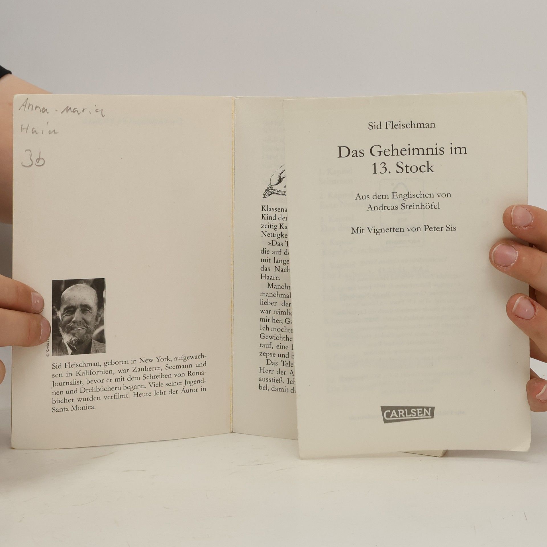 Sid Fleischman Das Geheimnis im 13. Stock