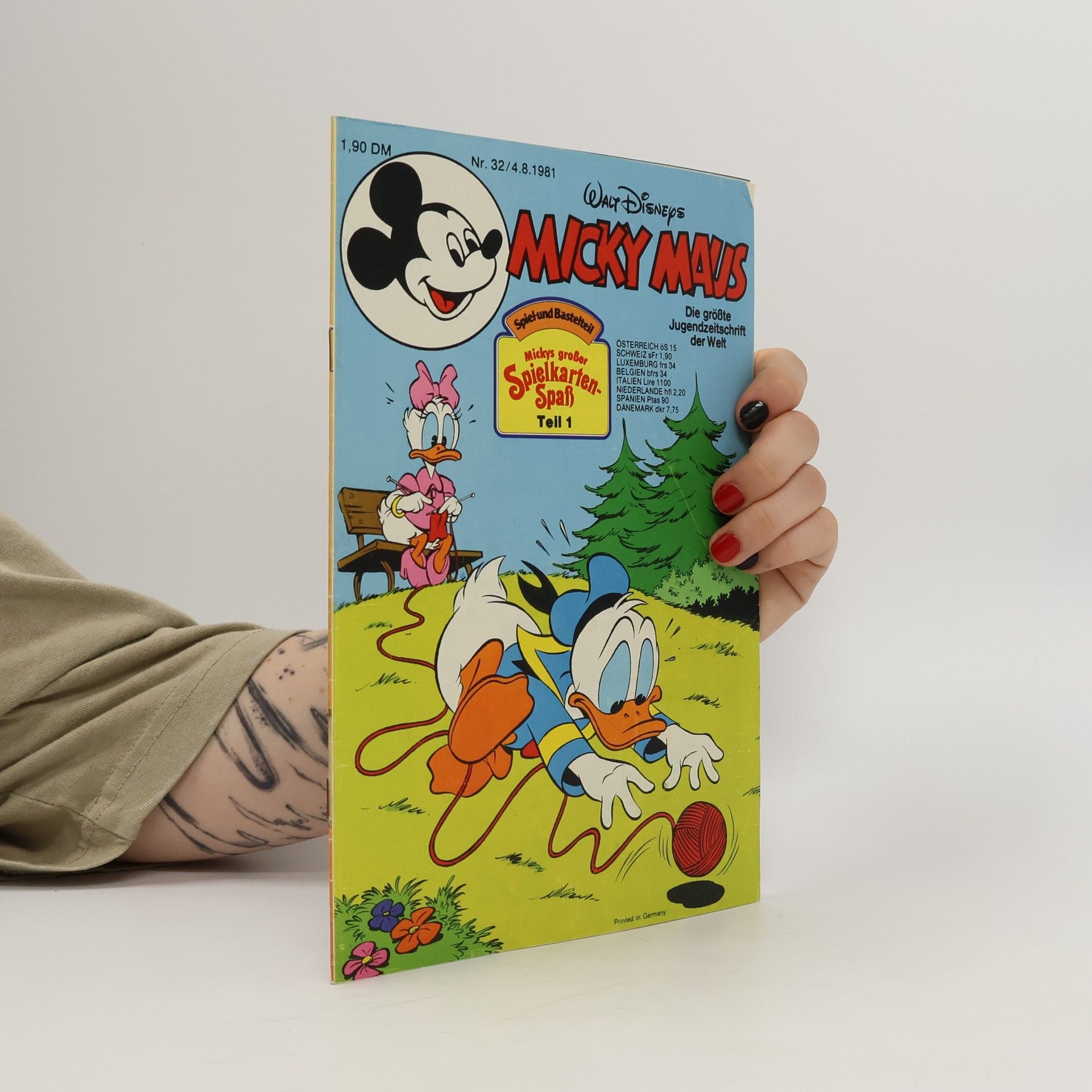 Walt Disney Micky Maus 32/1981
