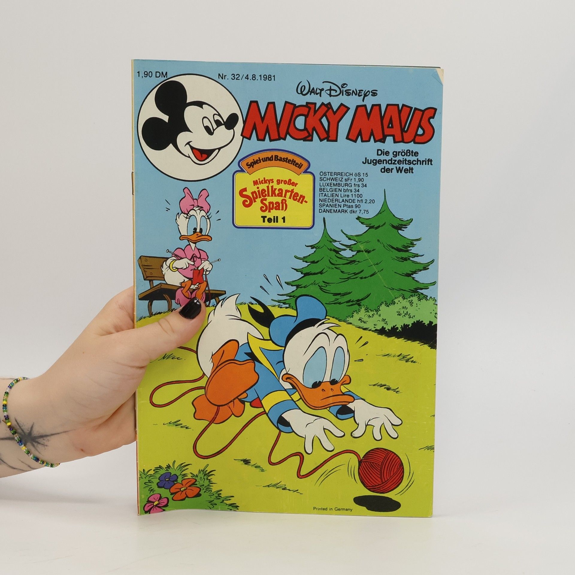 Walt Disney Micky Maus 32/1981