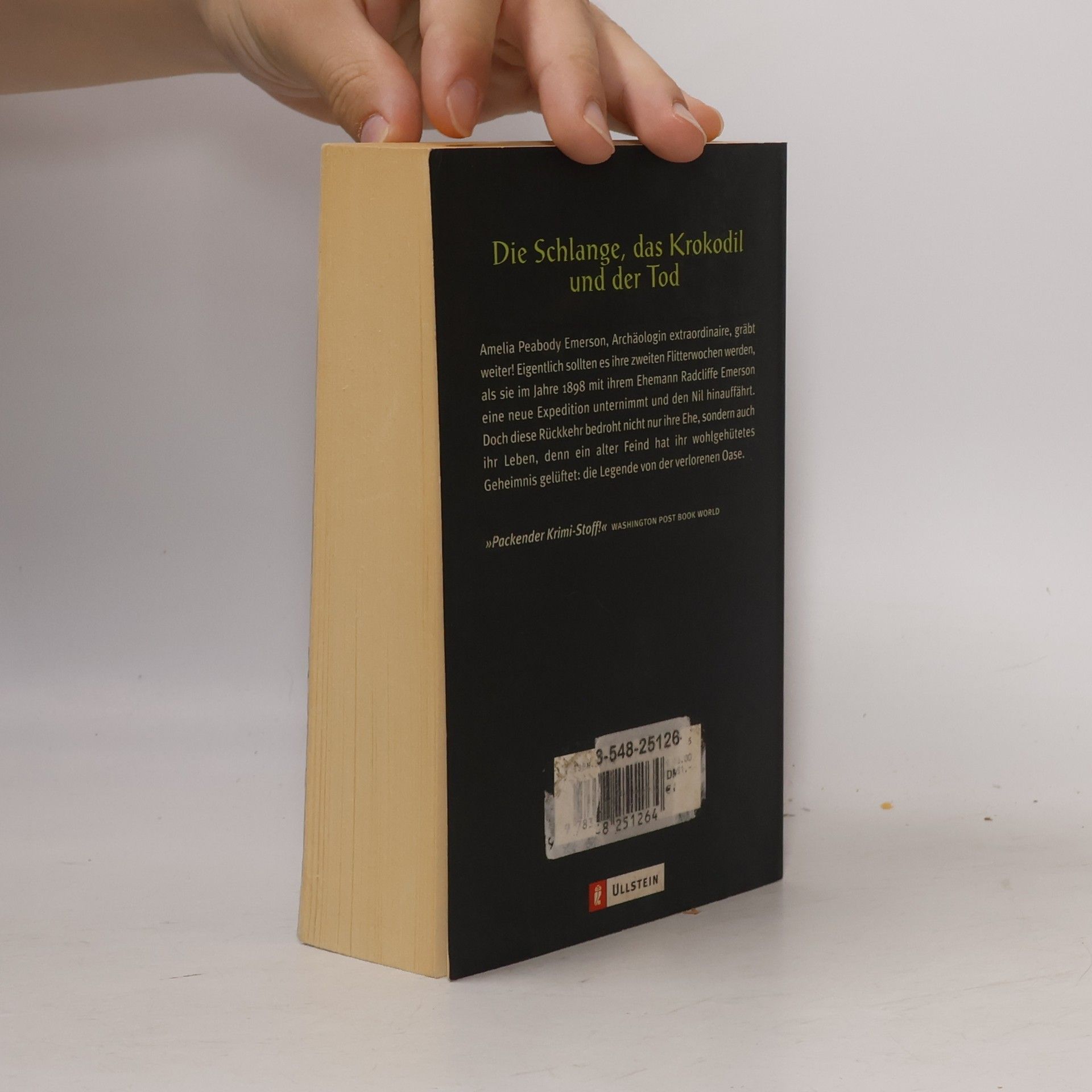 Elizabeth Peters Amelia-Peabody-Krimi - 7: Die Schlange, das Krokodil und der Tod