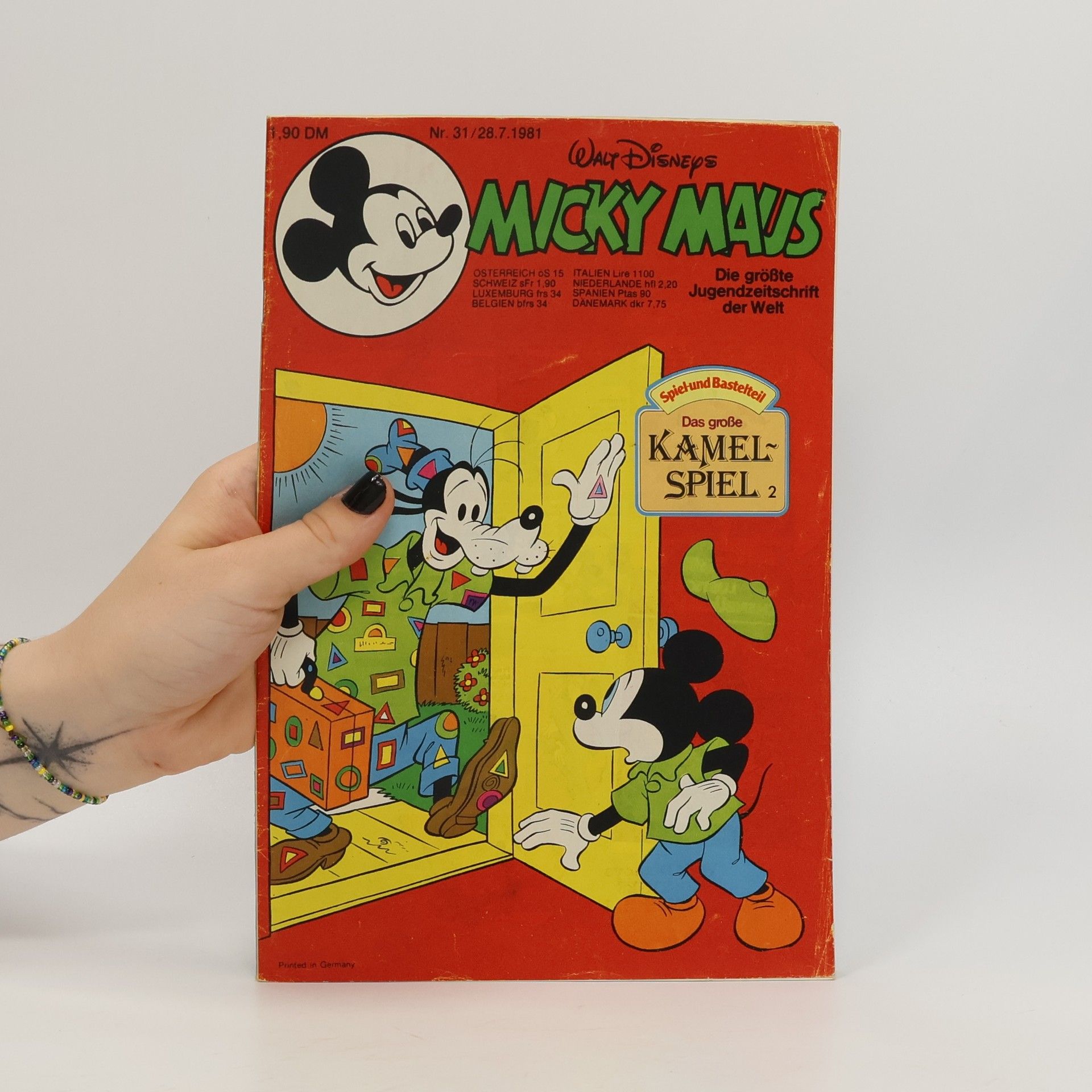 Collectif d'auteurs Micky Maus 31/1981