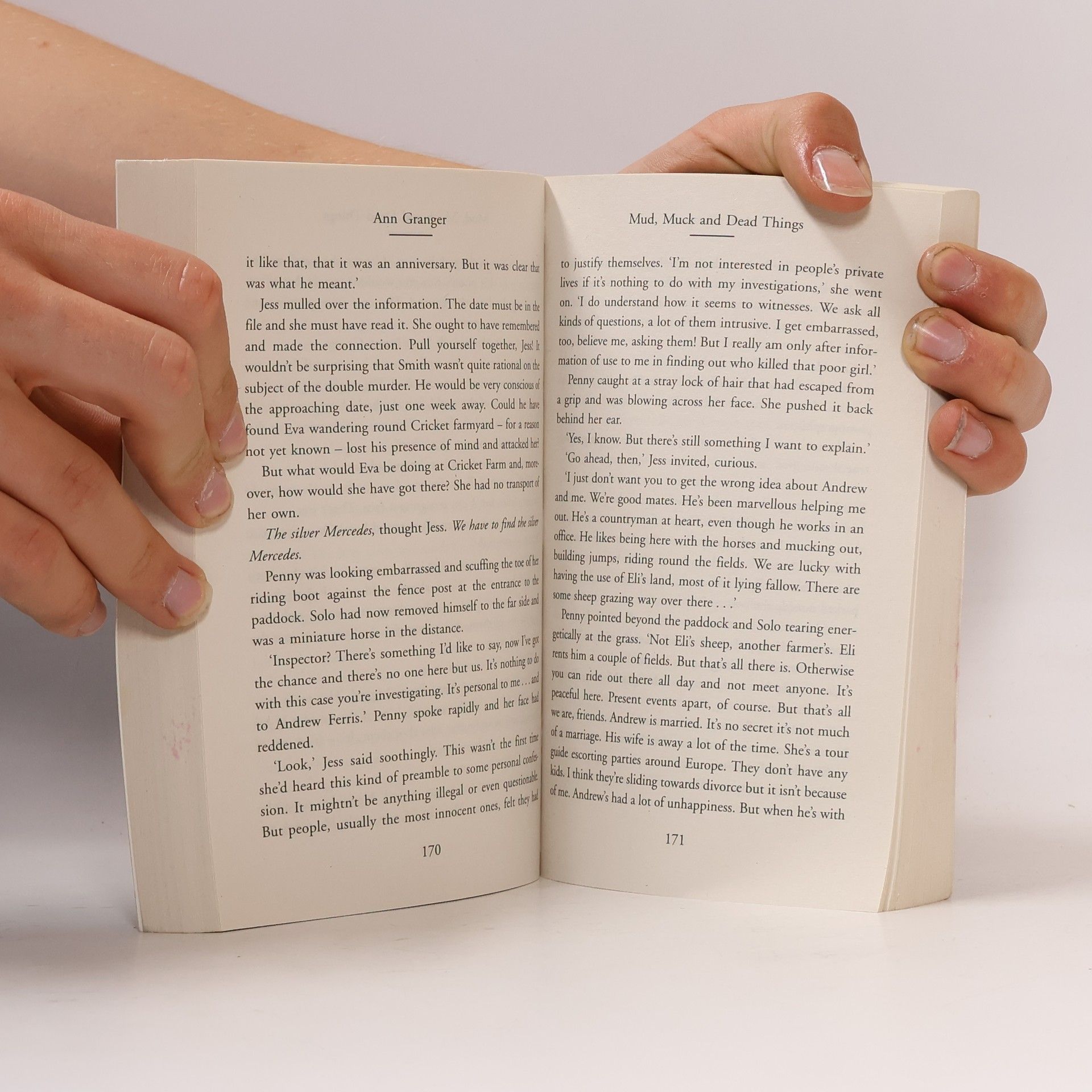 Ann Granger Campbell & Carter Mystery - 1: Mud, Muck and Dead Things