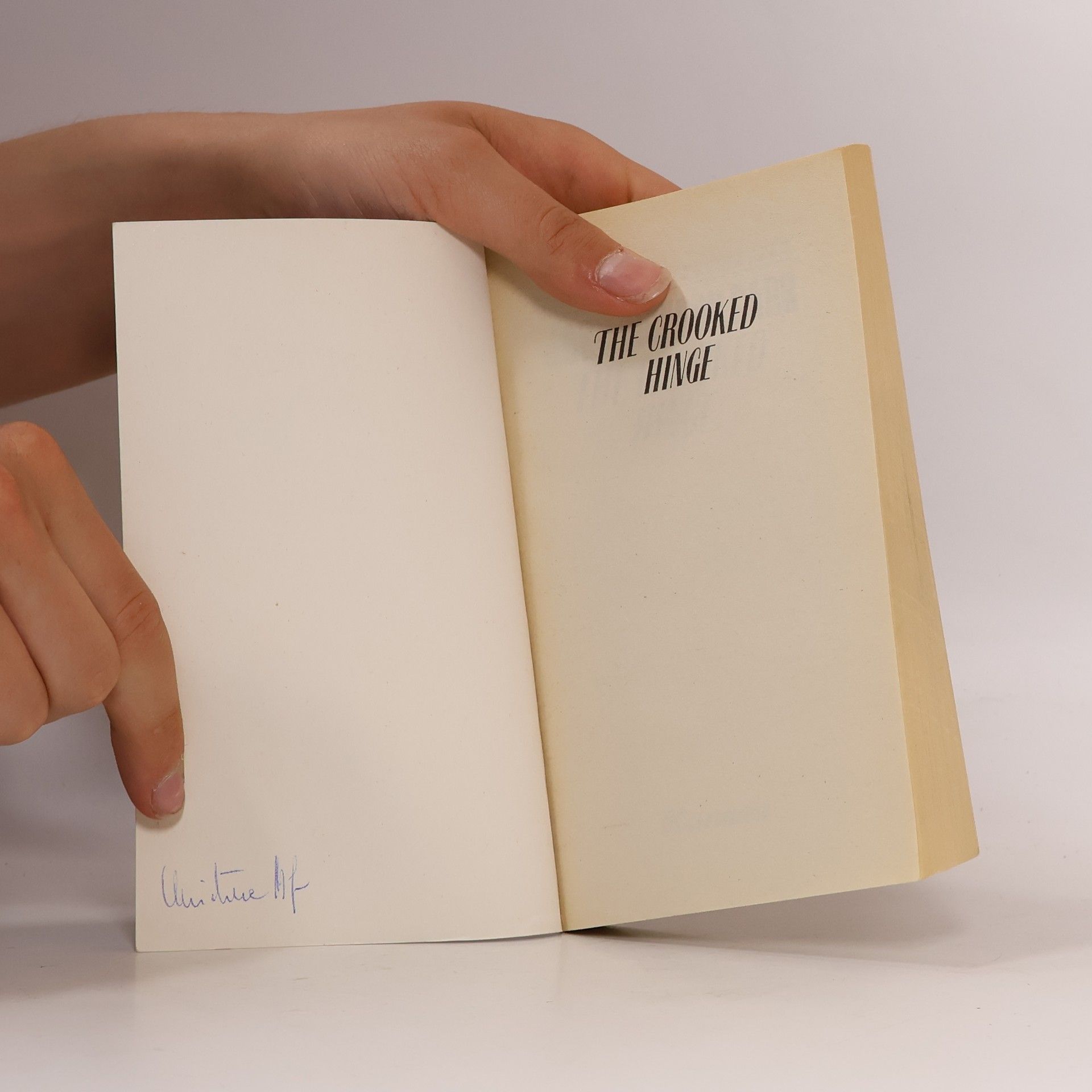 John D. Carr The crooked hinge
