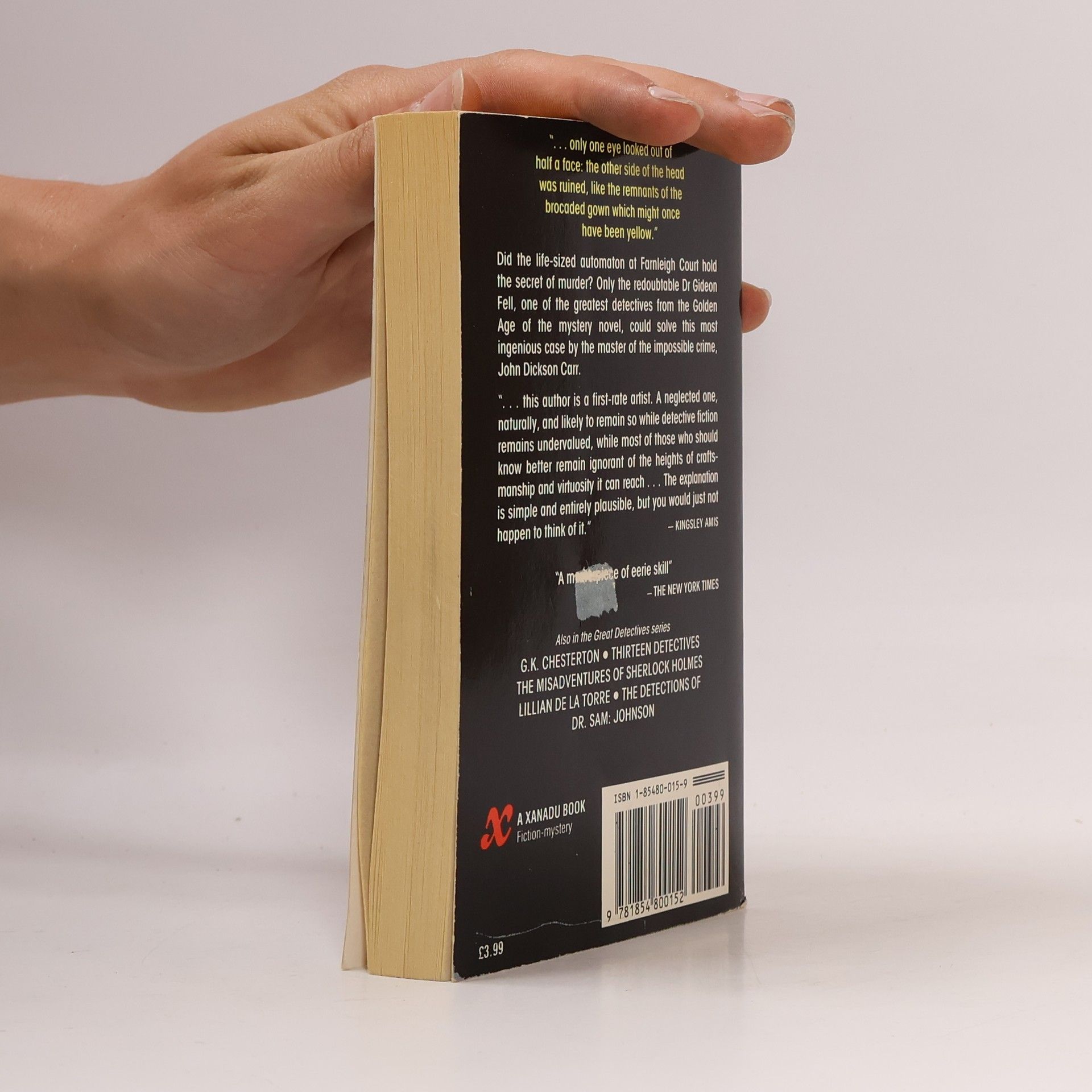 John D. Carr The crooked hinge