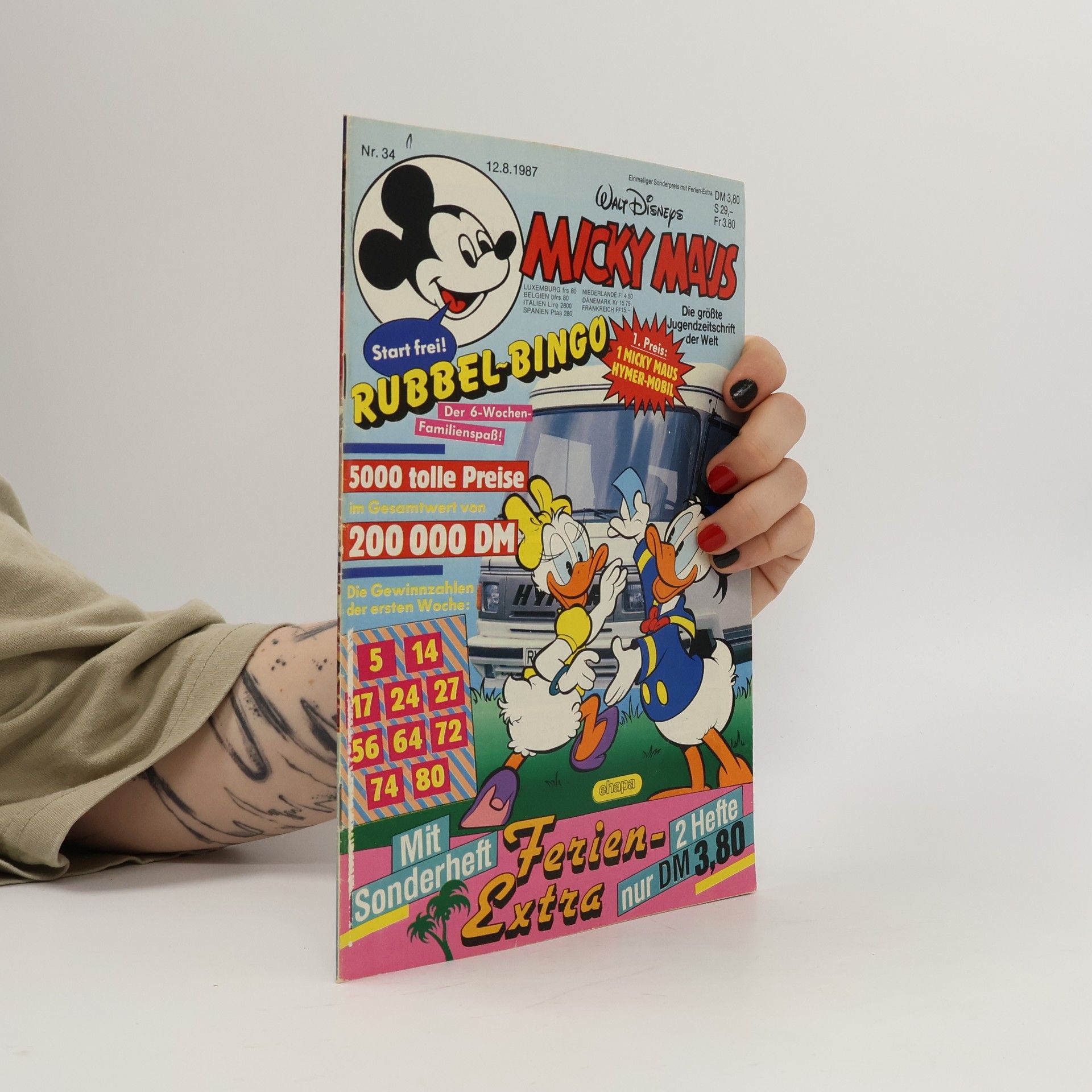Walt Disney Mickey Mouse 34/1987