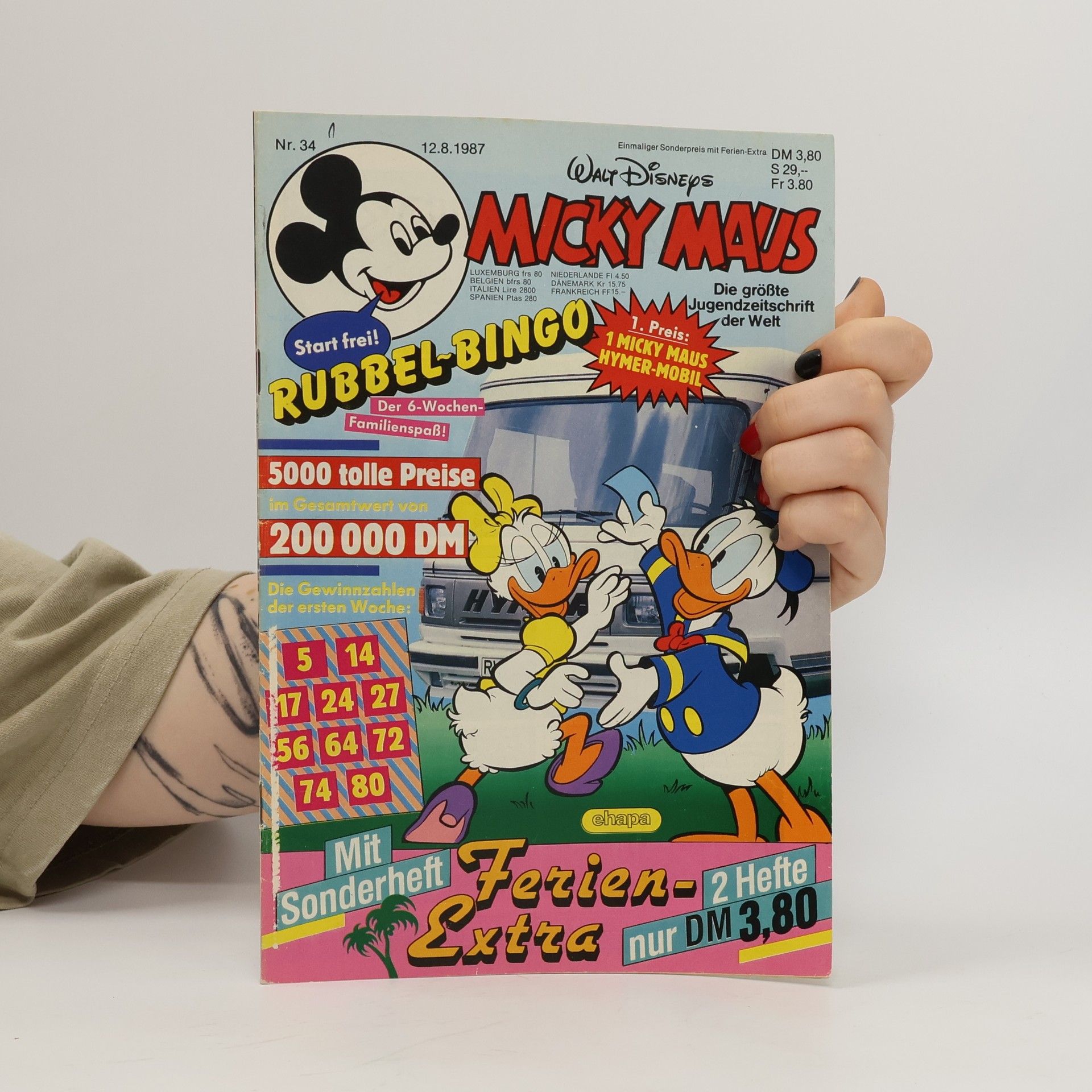 Walt Disney Mickey Mouse 34/1987