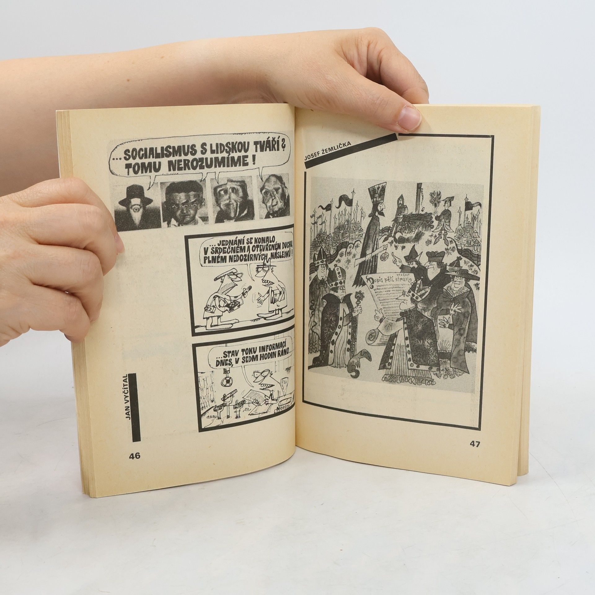 Kolektív autorov Dikobraz. Výběr z kresleného a literárního humoru 1968-1969