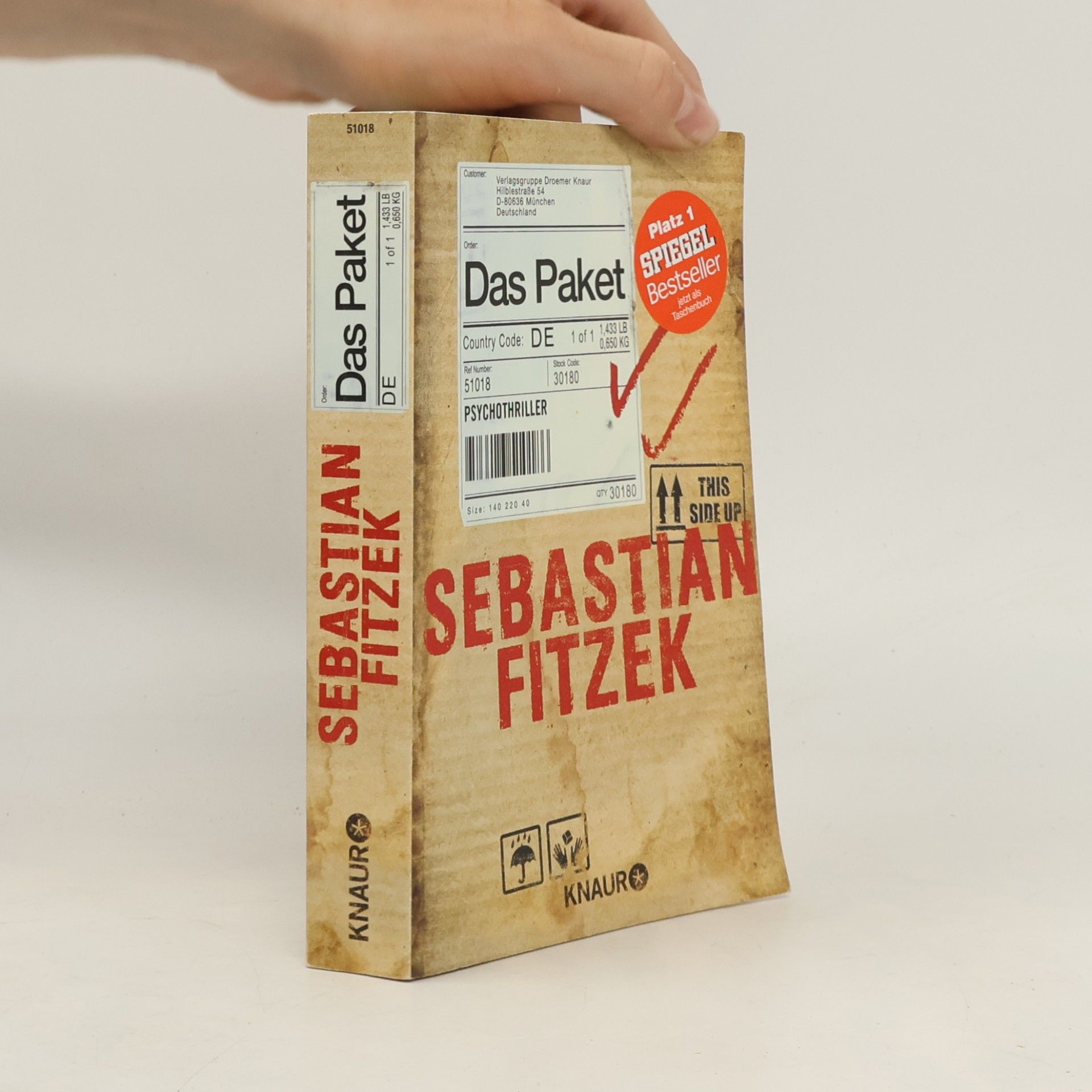 Sebastian Fitzek Das Paket