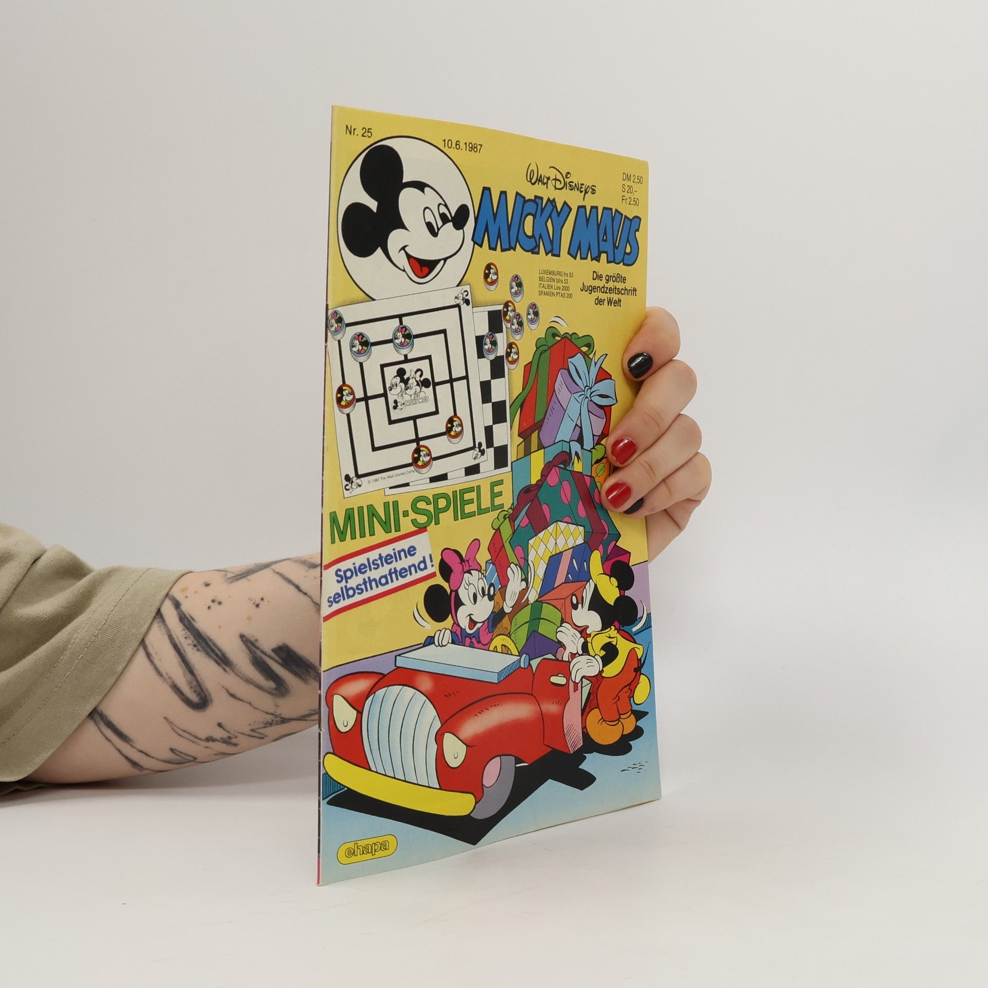 Walt Disney Micky Maus 25/1987