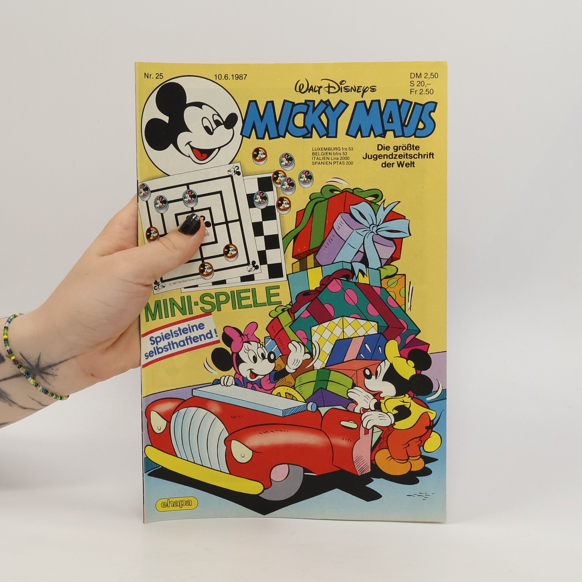Walt Disney Micky Maus 25/1987