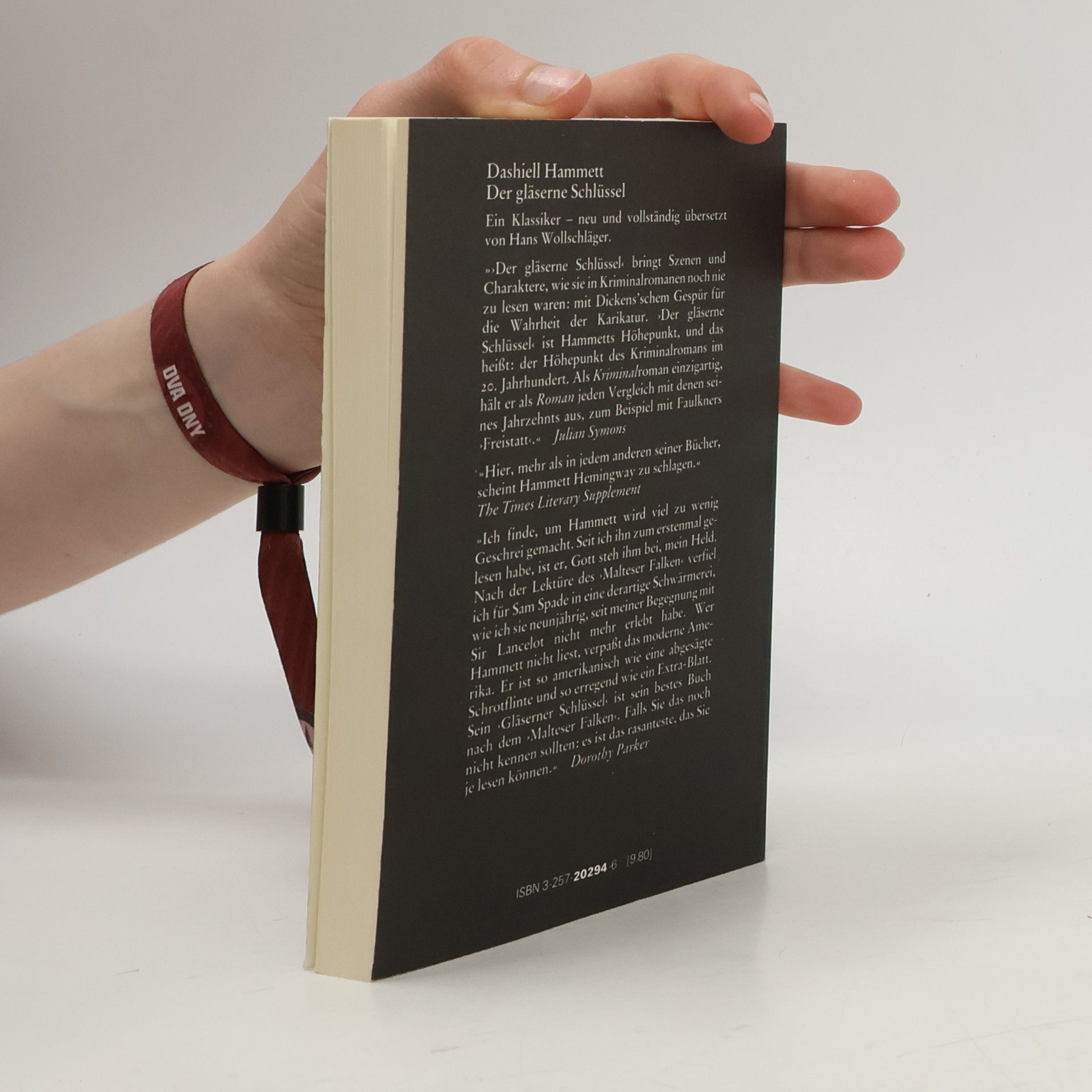 Dashiell Hammett Der gläserne Schlüssel