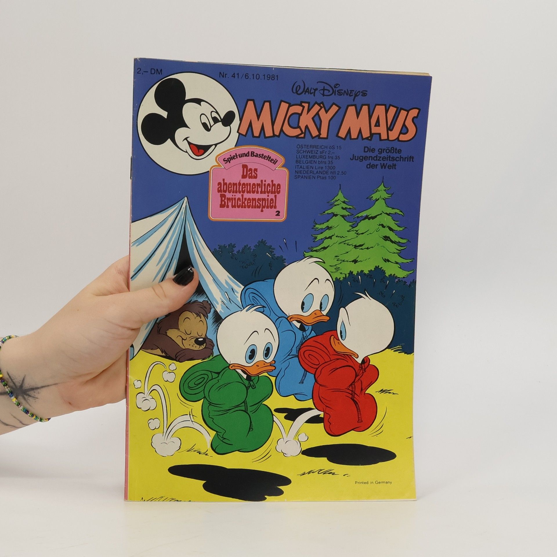 Collectif d'auteurs Micky Maus 41/1981