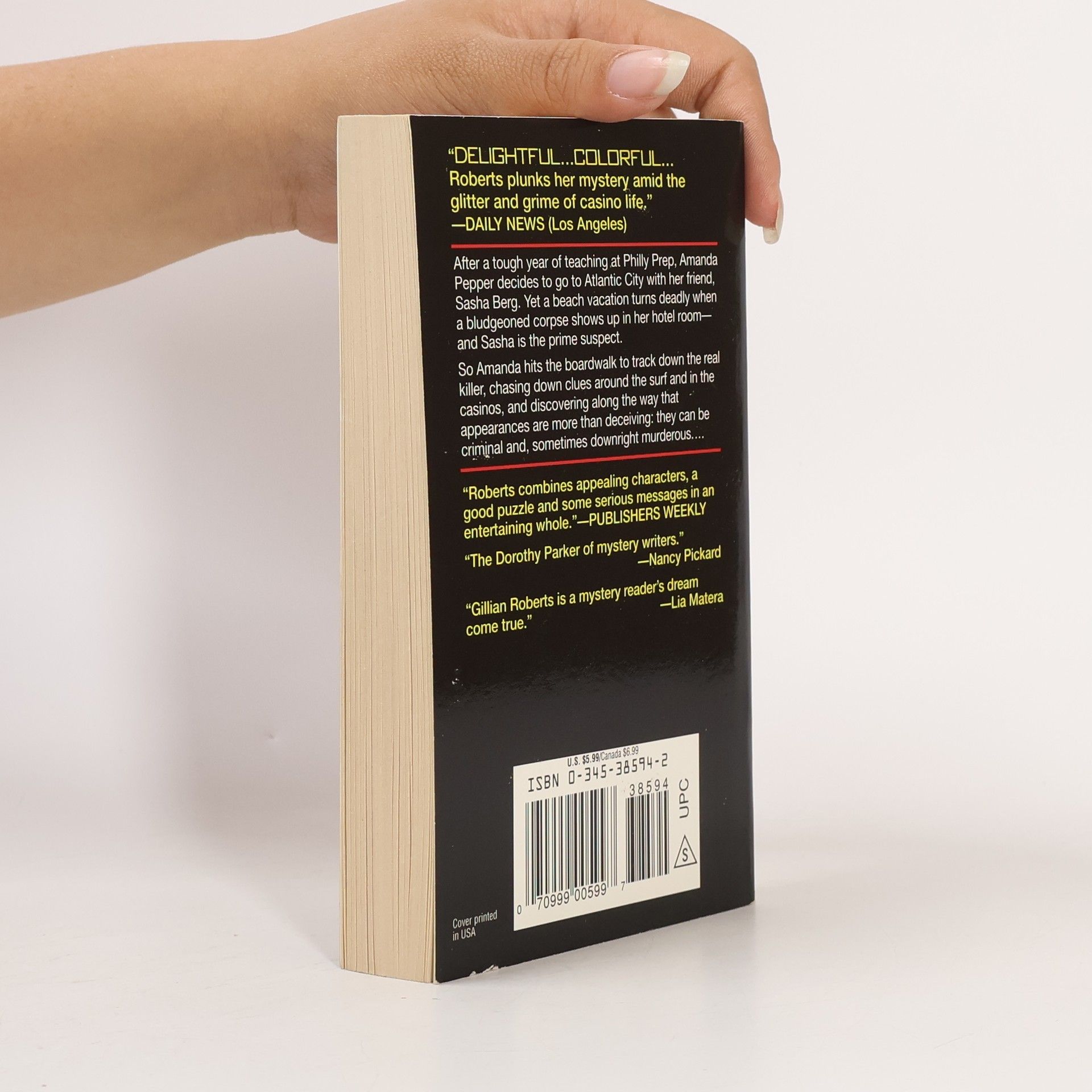 Gillian Roberts Amanda Pepper Mystery: How I Spent My Summer Vacation
