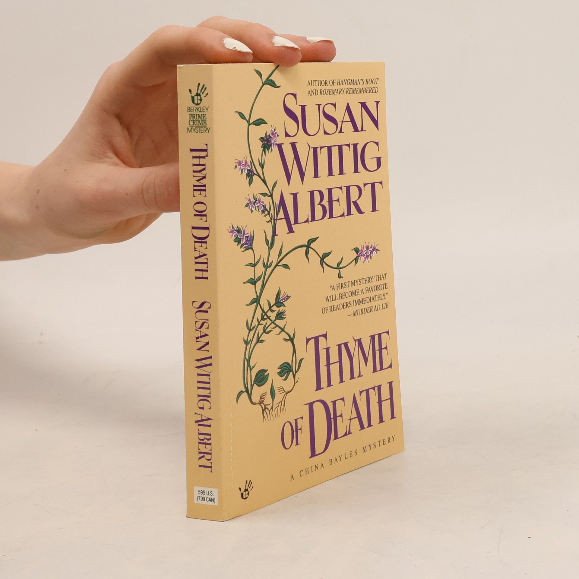 Susan Wittig Albert China Bayles Mystery - 1: Thyme of Death